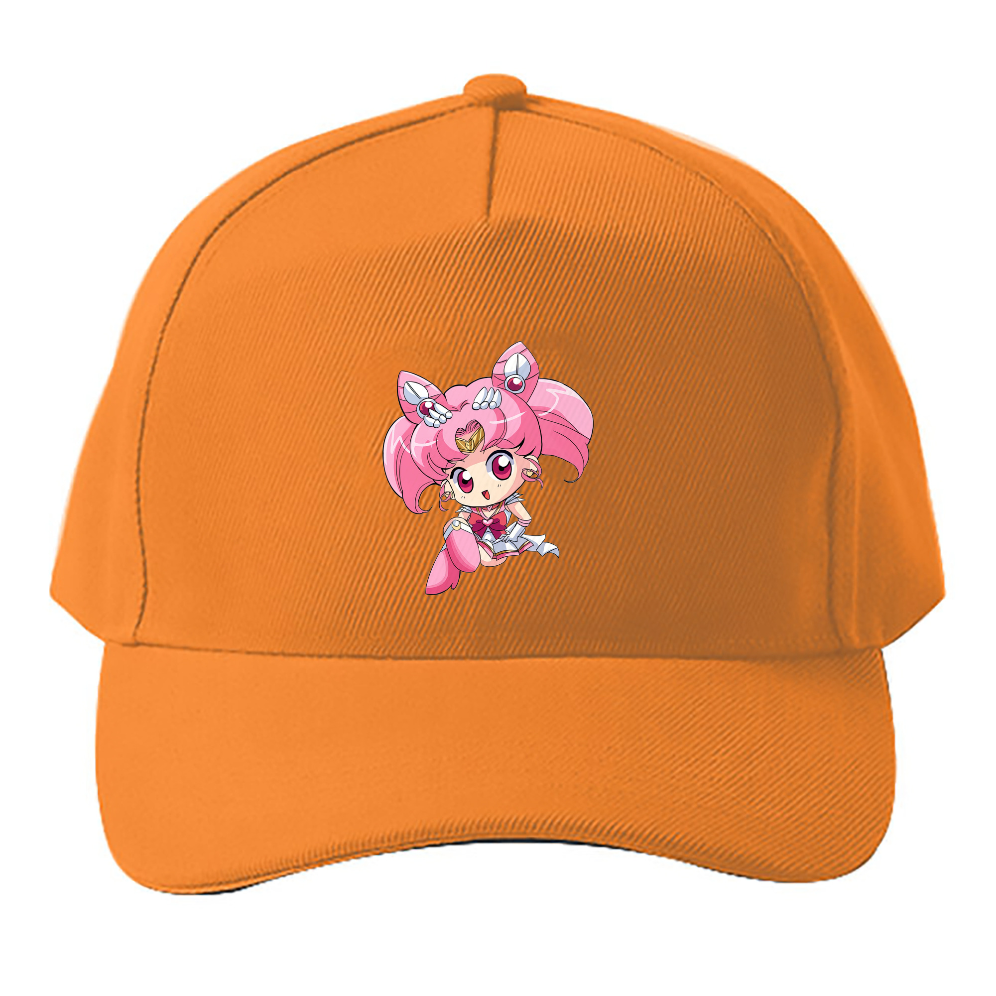 （画像用） 美少女戦士セーラームーン ちびうさ Sailor Moon Chibiusa Tsukino Usagi Small Lady Serenity ベースボールキャップ 綿100％ 男女兼用 帽子 スポーツ