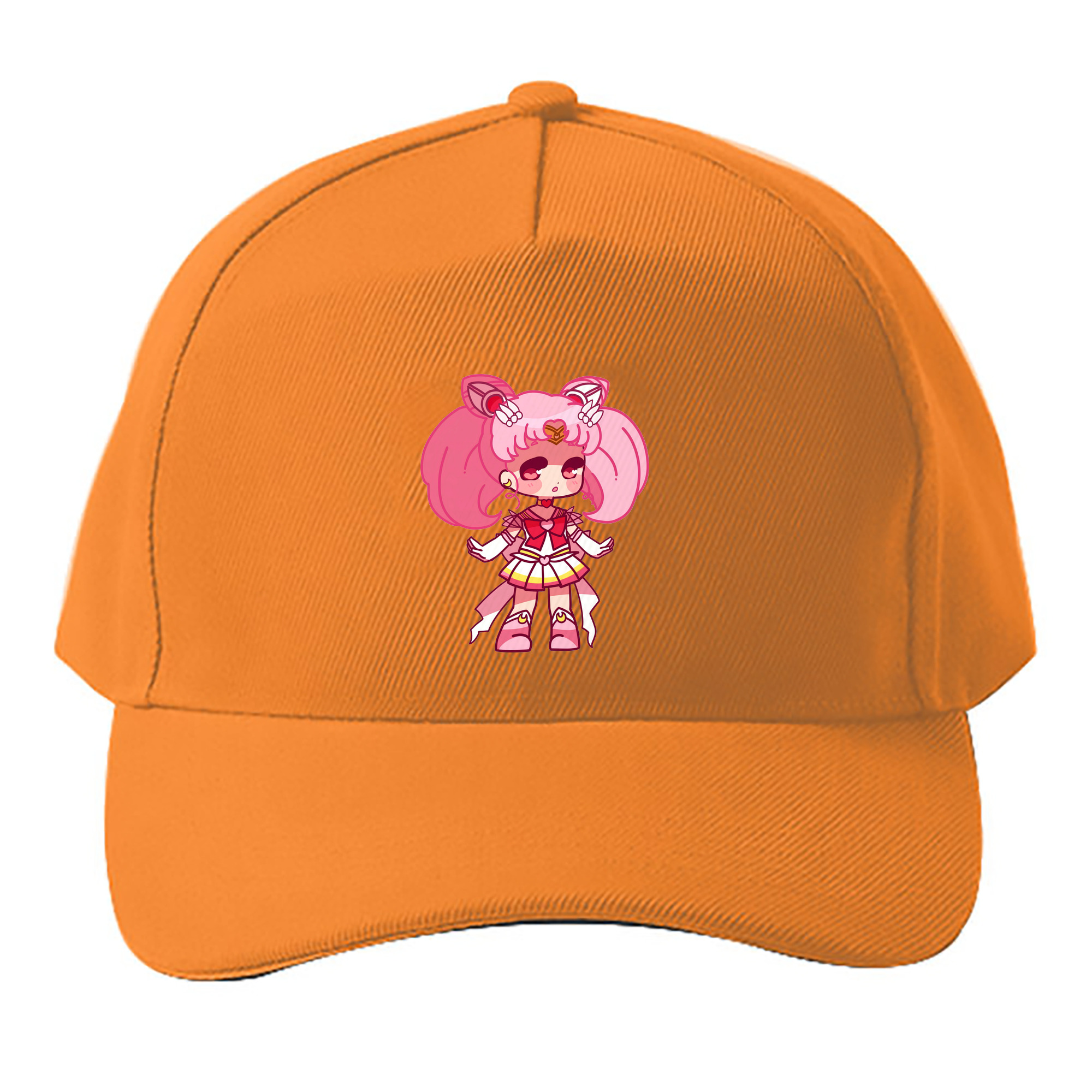 （画像用） 美少女戦士セーラームーン ちびうさ Sailor Moon Chibiusa Tsukino Usagi Small Lady Serenity ベースボールキャップ 綿100％ 男女兼用 帽子 スポーツ