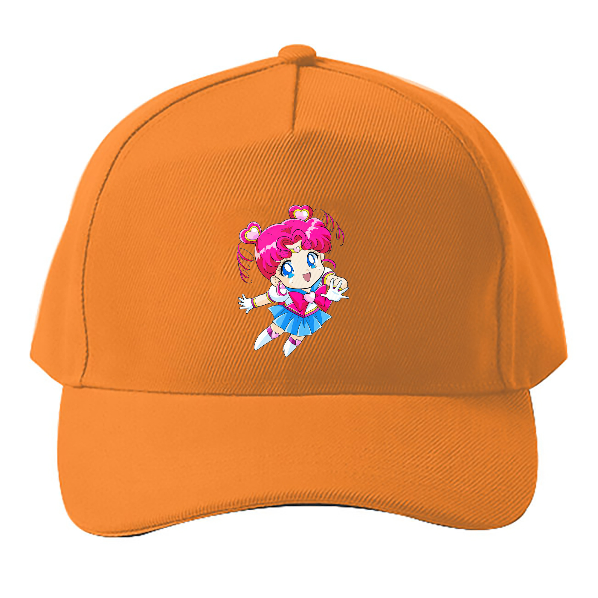 （画像用） 美少女戦士セーラームーン ちびうさ Sailor Moon Chibiusa Tsukino Usagi Small Lady Serenity ベースボールキャップ 綿100％ 男女兼用 帽子 スポーツ
