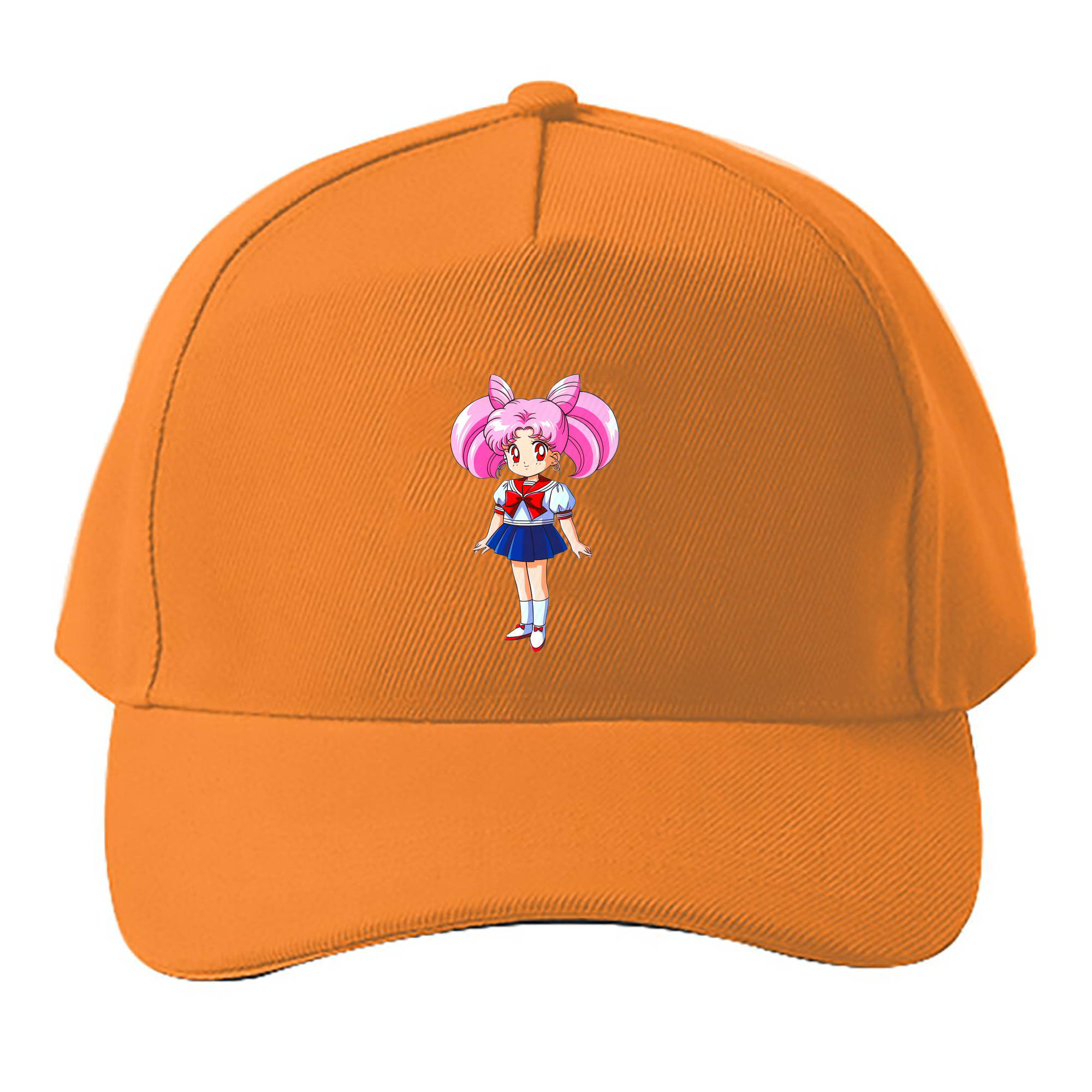 （画像用） 美少女戦士セーラームーン ちびうさ Sailor Moon Chibiusa Tsukino Usagi Small Lady Serenity ベースボールキャップ 綿100％ 男女兼用 帽子 スポーツ