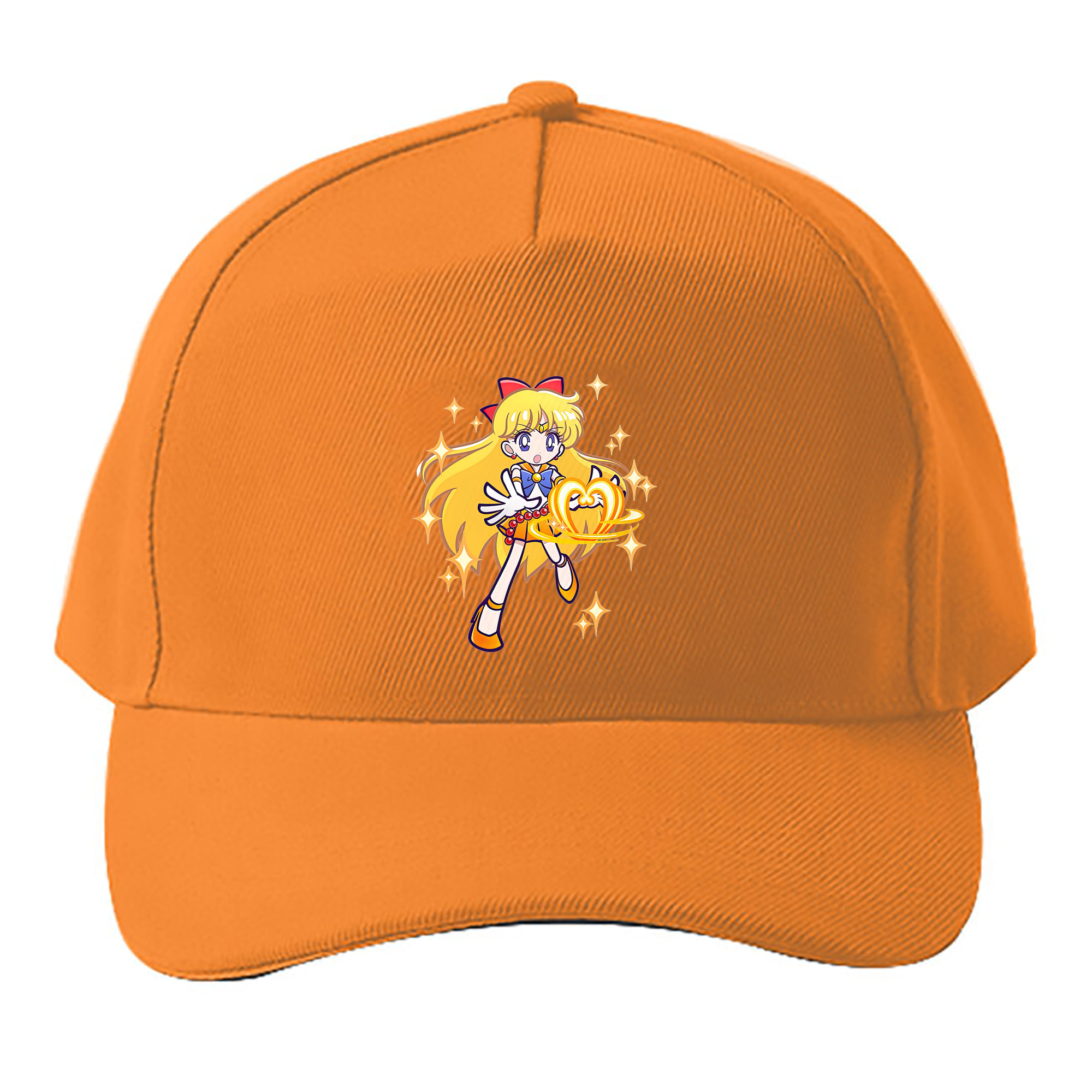 （画像用） 美少女戦士セーラームーン 愛野 美奈子 あいの みなこ Sailor Moon Aino Minako ベースボールキャップ 綿100％ 男女兼用 帽子 スポーツ