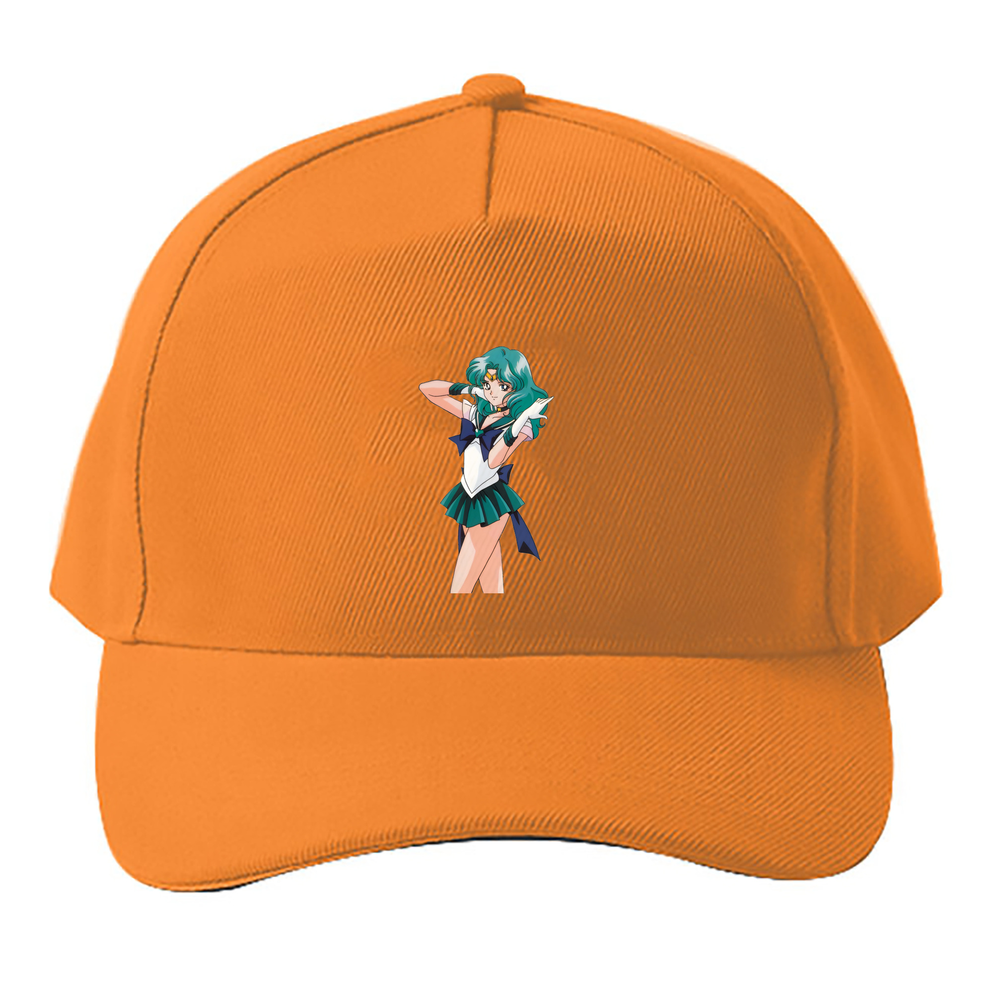 （画像用） 美少女戦士セーラームーン 海王 みちる（かいおう みちる） Sailor Moon Kaiou Michiru ベースボールキャップ 綿100％ 男女兼用 帽子 スポーツ
