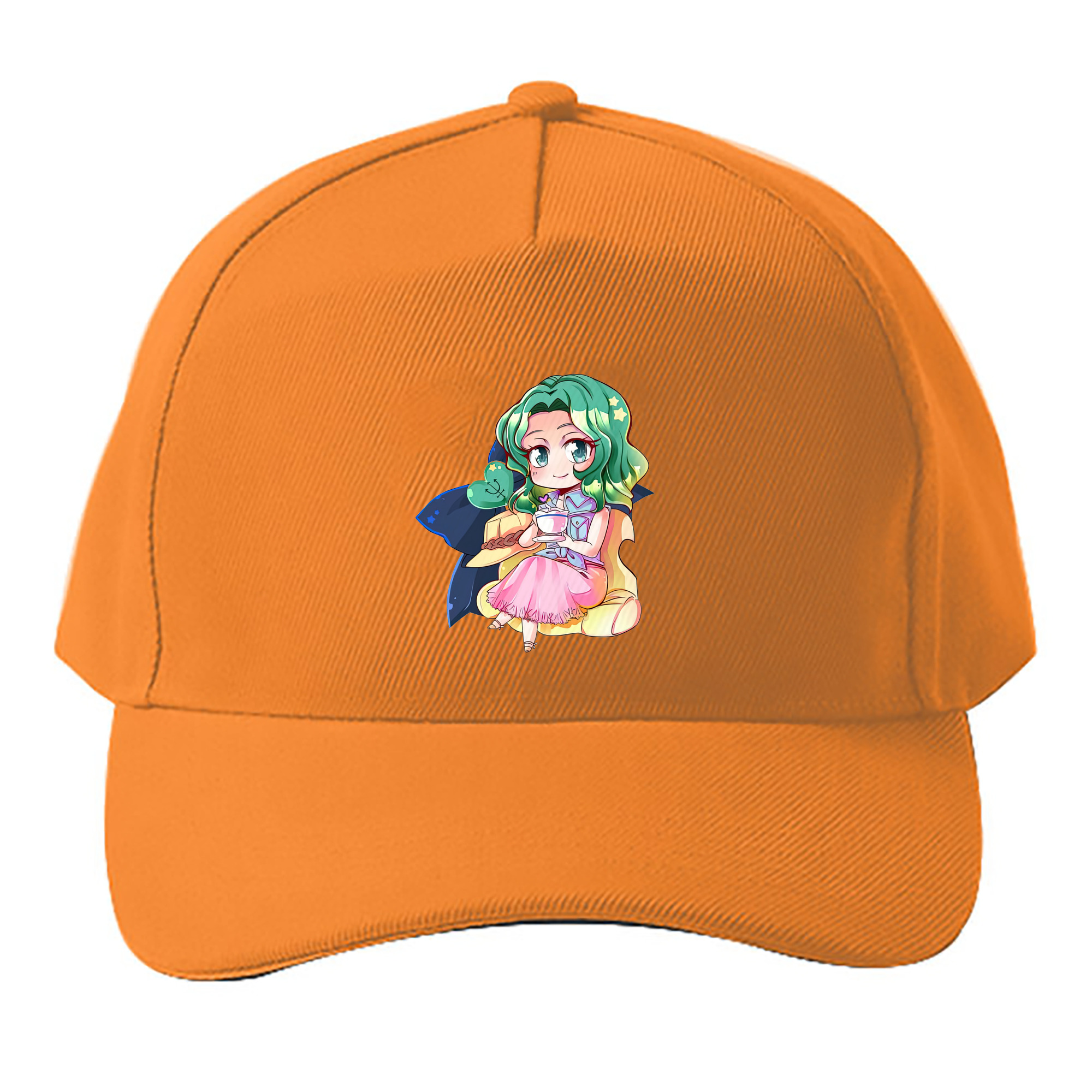 （画像用） 美少女戦士セーラームーン 海王 みちる（かいおう みちる） Sailor Moon Kaiou Michiru ベースボールキャップ 綿100％ 男女兼用 帽子 スポーツ