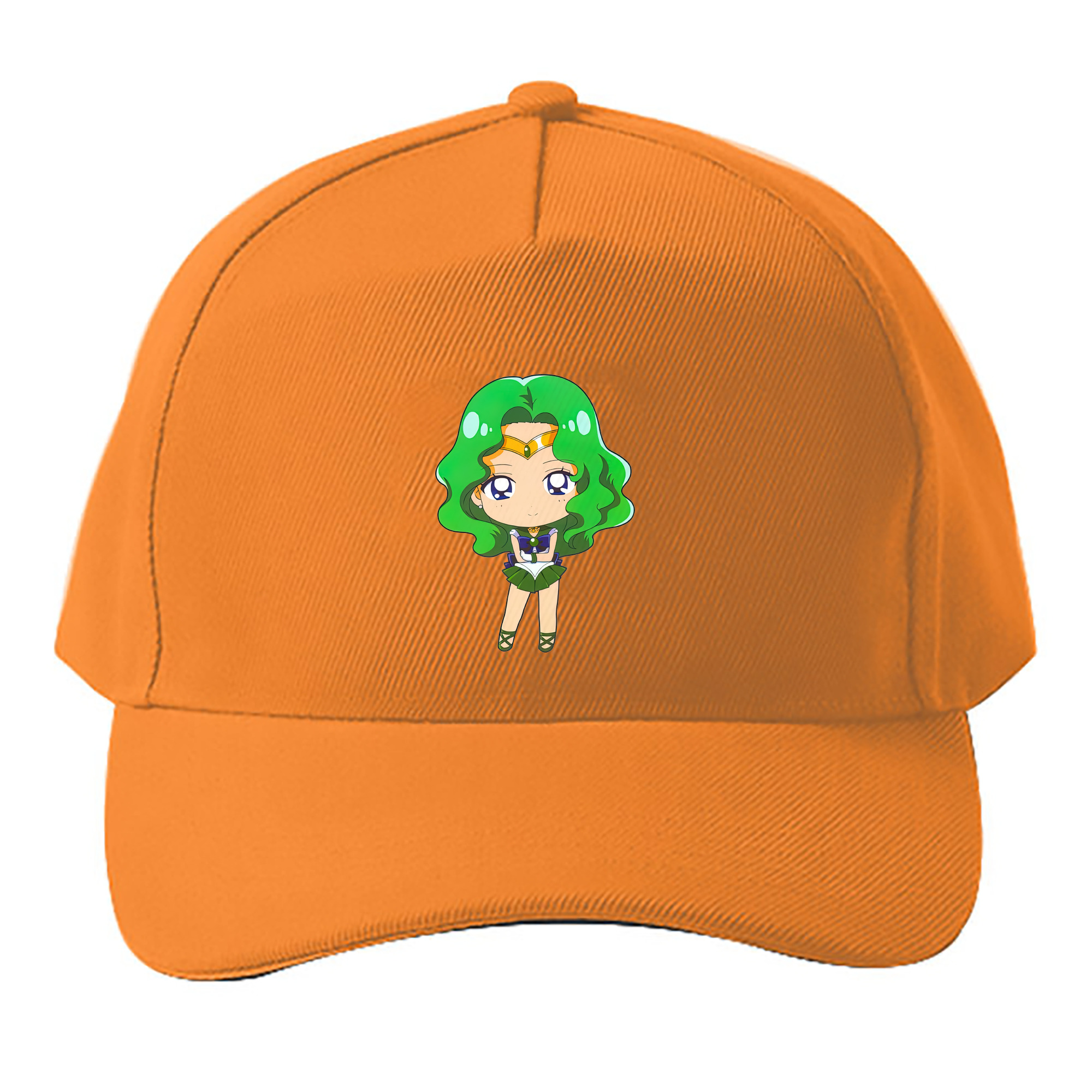 （画像用） 美少女戦士セーラームーン 海王 みちる（かいおう みちる） Sailor Moon Kaiou Michiru ベースボールキャップ 綿100％ 男女兼用 帽子 スポーツ