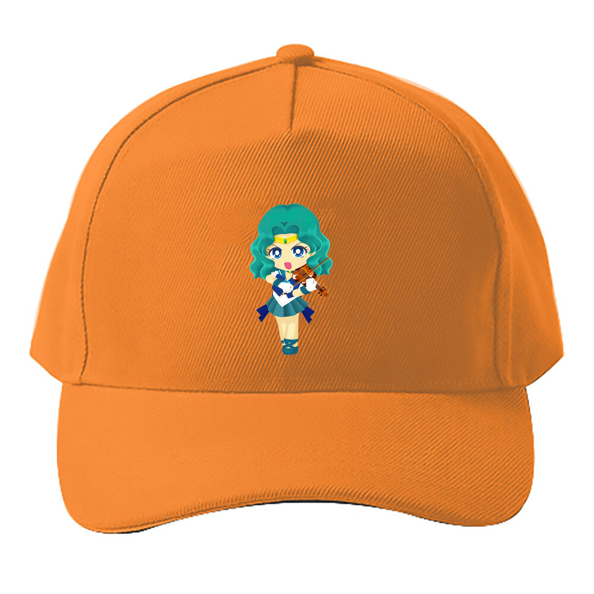 （画像用） 美少女戦士セーラームーン 海王 みちる（かいおう みちる） Sailor Moon Kaiou Michiru ベースボールキャップ 綿100％ 男女兼用 帽子 スポーツ