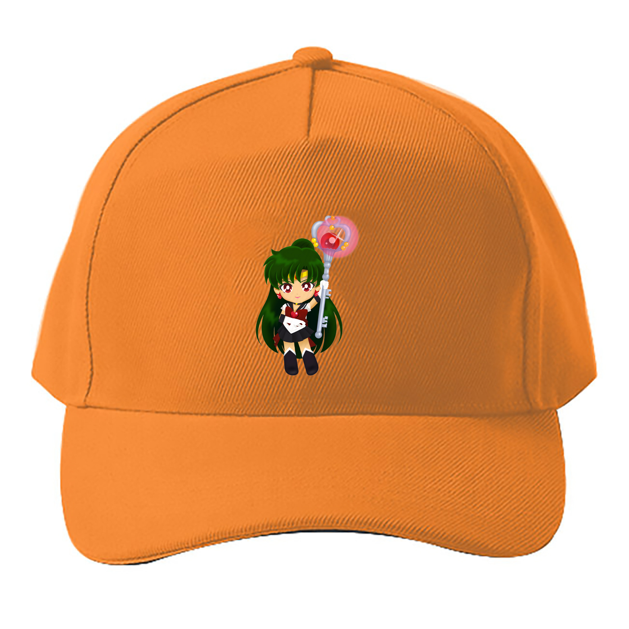 （画像用） 美少女戦士セーラームーン 冥王せつな Sailor Moon Meiou Setsuna ベースボールキャップ 綿100％ 男女兼用 帽子 スポーツ