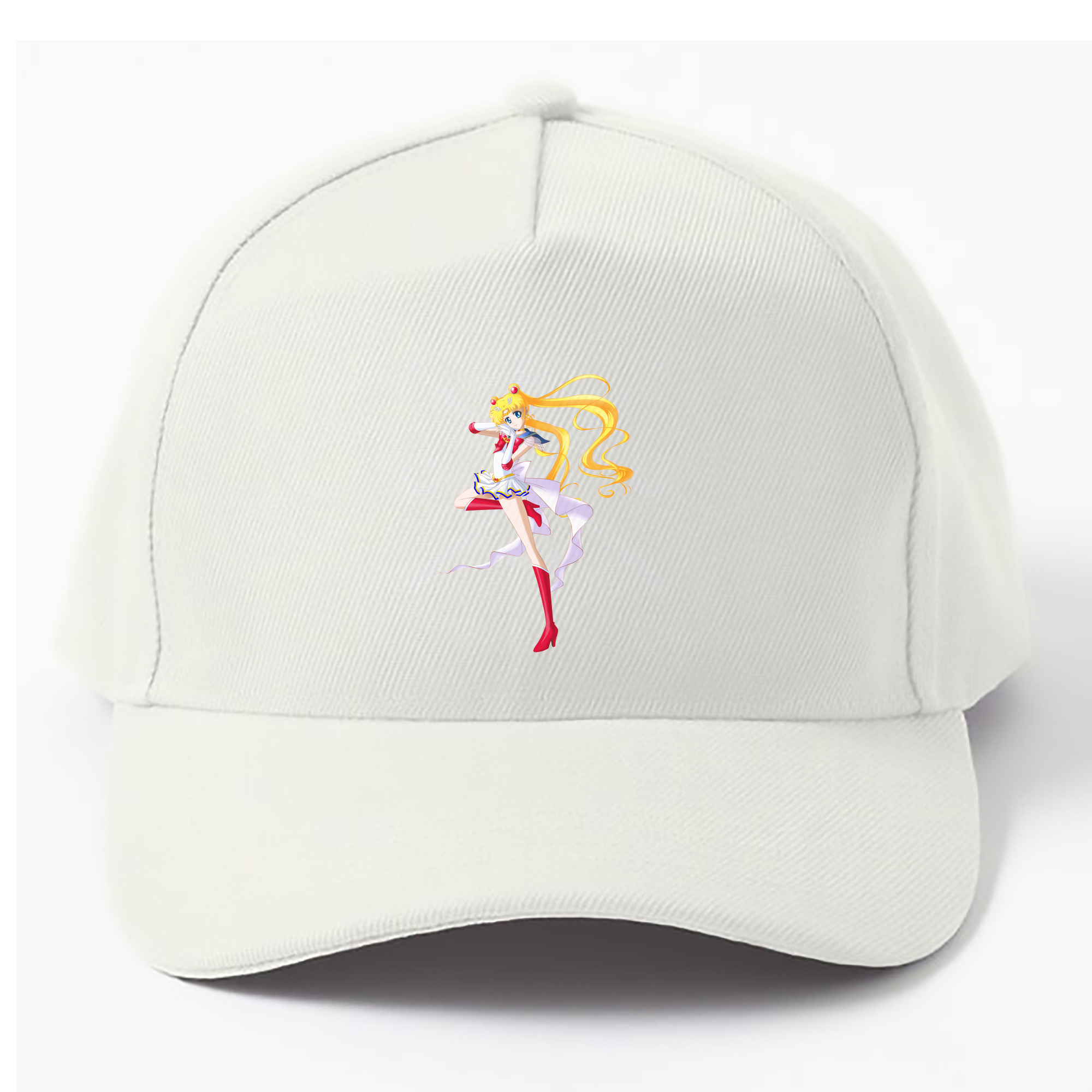 （画像用） 美少女戦士セーラームーン 月野 うさぎ つきの うさぎ Sailor Moon Tsukino Usagi ベースボールキャップ 綿100％ 男女兼用 帽子 スポーツ
