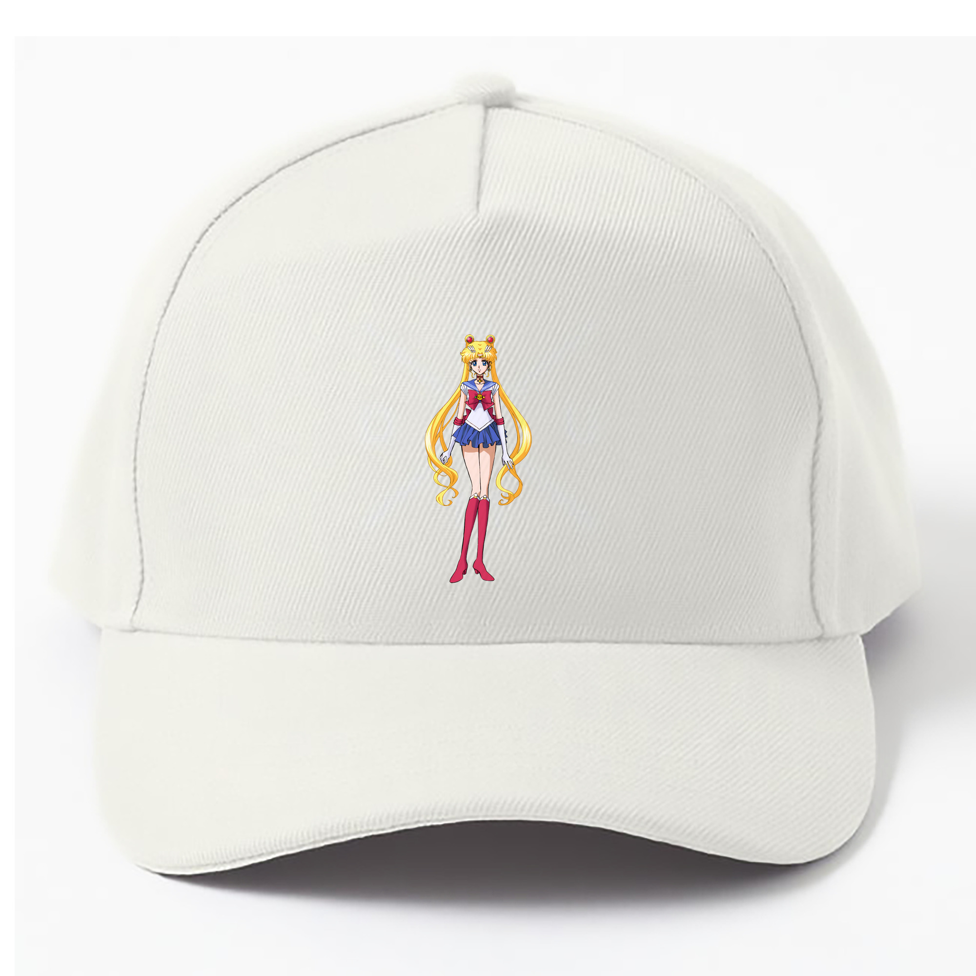 （画像用） 美少女戦士セーラームーン 月野 うさぎ つきの うさぎ Sailor Moon Tsukino Usagi ベースボールキャップ 綿100％ 男女兼用 帽子 スポーツ