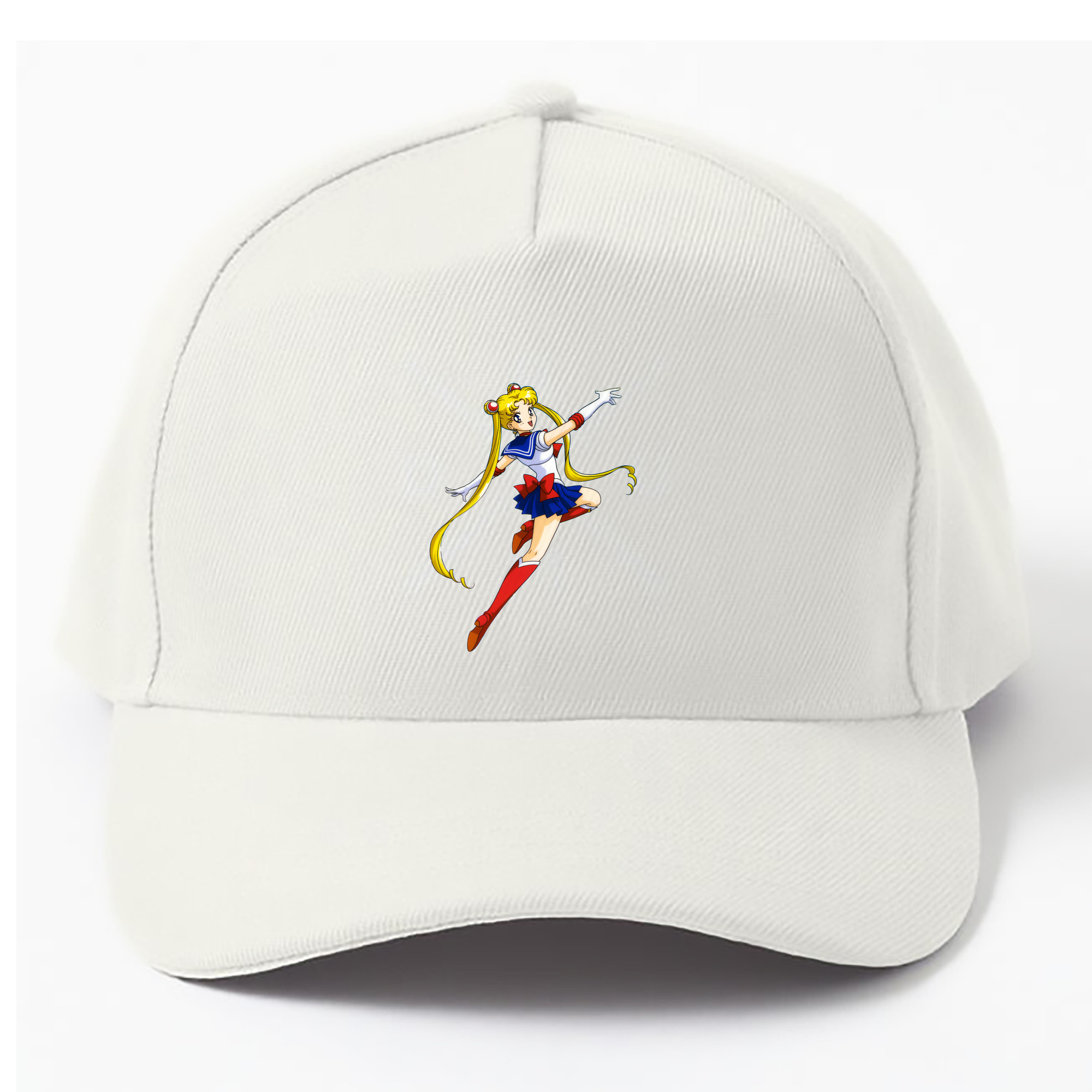 （画像用） 美少女戦士セーラームーン 月野 うさぎ つきの うさぎ Sailor Moon Tsukino Usagi ベースボールキャップ 綿100％ 男女兼用 帽子 スポーツ