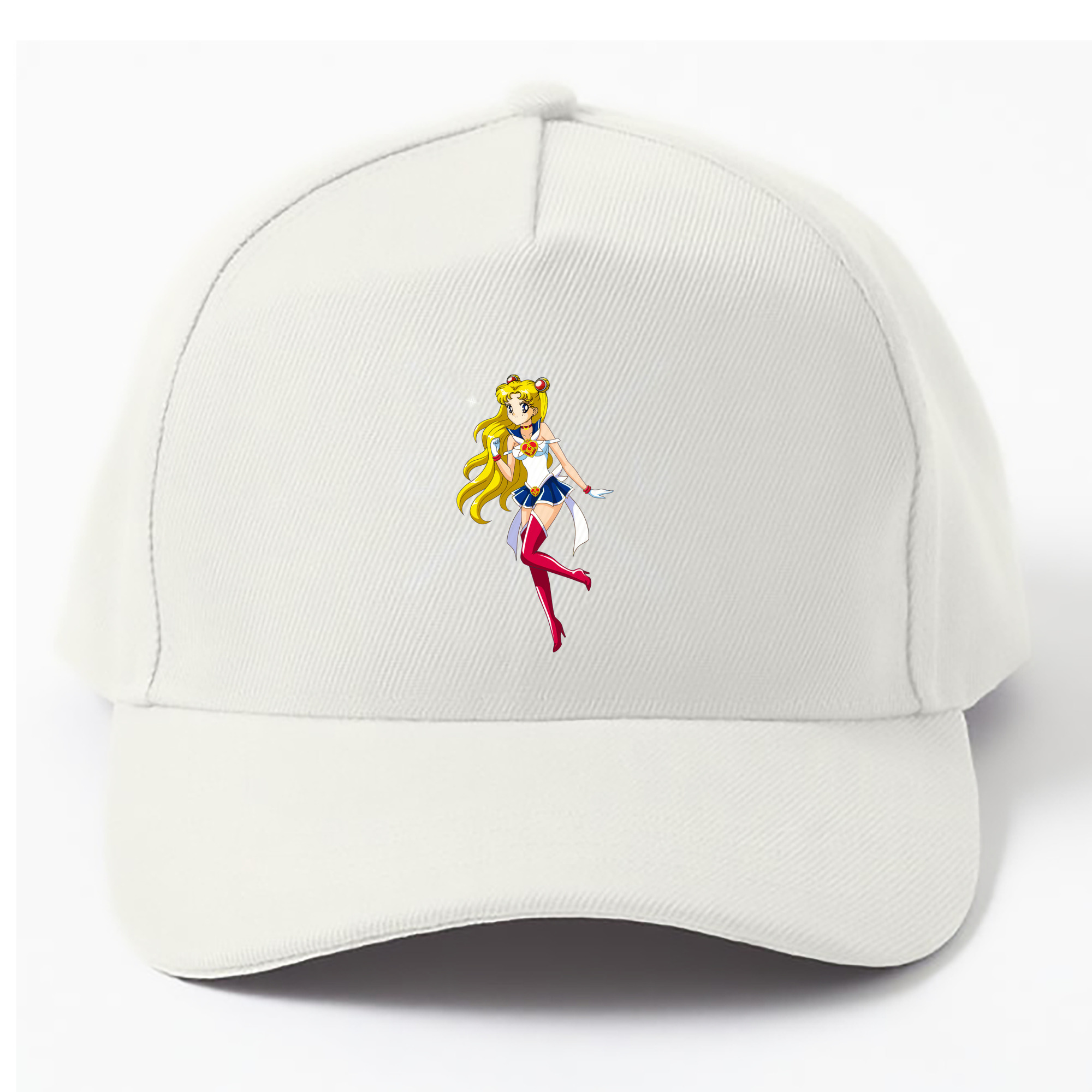 （画像用） 美少女戦士セーラームーン 月野 うさぎ つきの うさぎ Sailor Moon Tsukino Usagi ベースボールキャップ 綿100％ 男女兼用 帽子 スポーツ