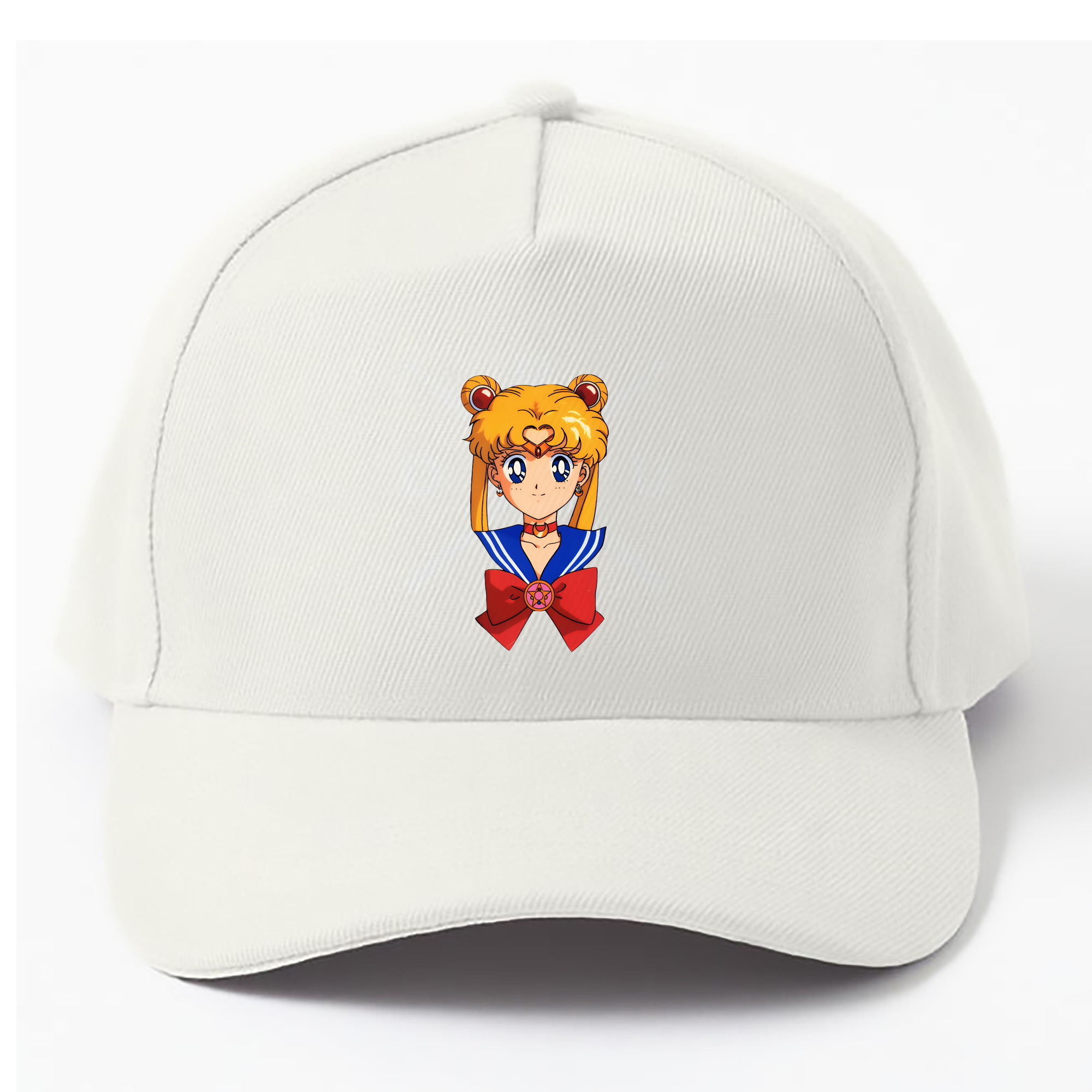 （画像用） 美少女戦士セーラームーン 月野 うさぎ つきの うさぎ Sailor Moon Tsukino Usagi ベースボールキャップ 綿100％ 男女兼用 帽子 スポーツ