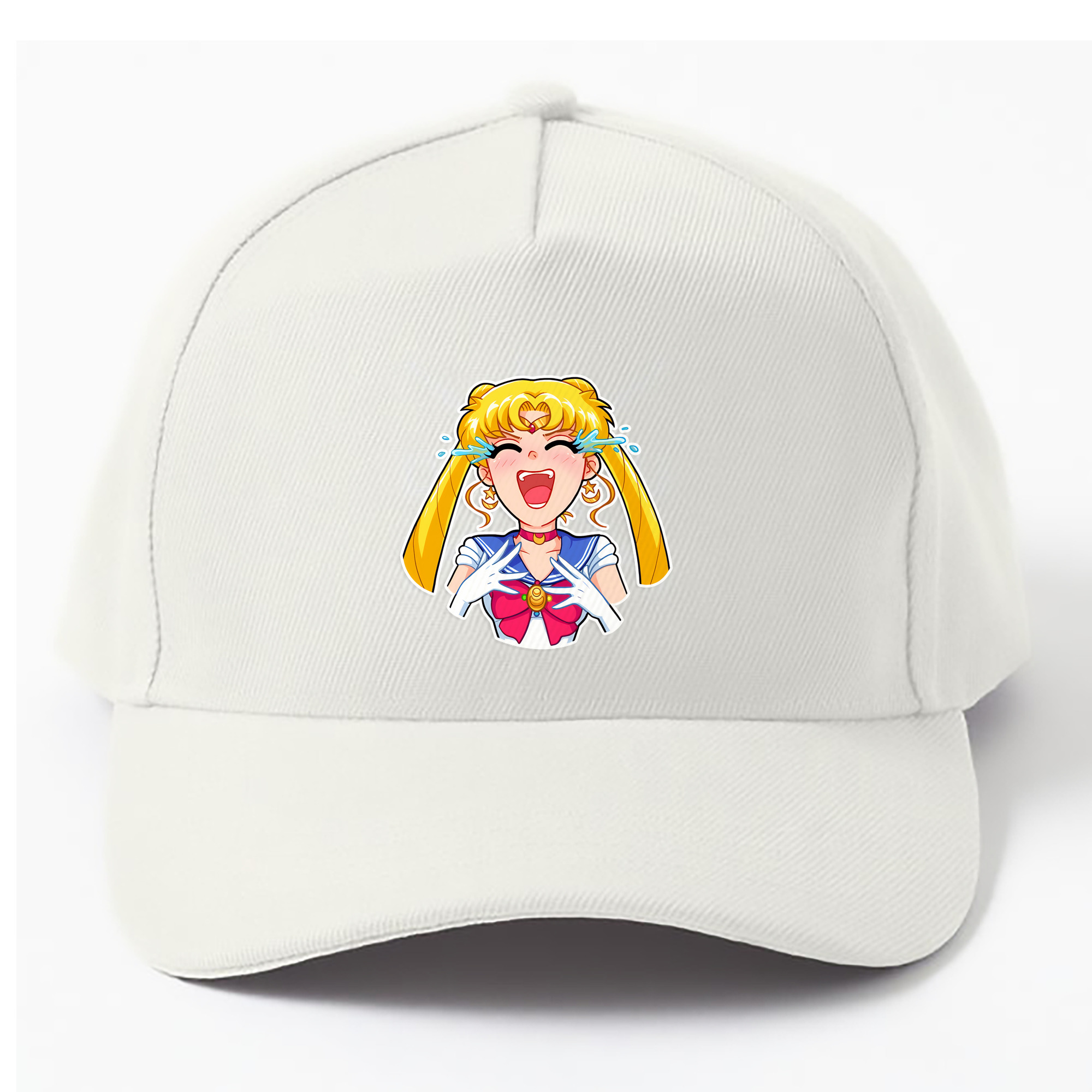 （画像用） 美少女戦士セーラームーン 月野 うさぎ つきの うさぎ Sailor Moon Tsukino Usagi ベースボールキャップ 綿100％ 男女兼用 帽子 スポーツ
