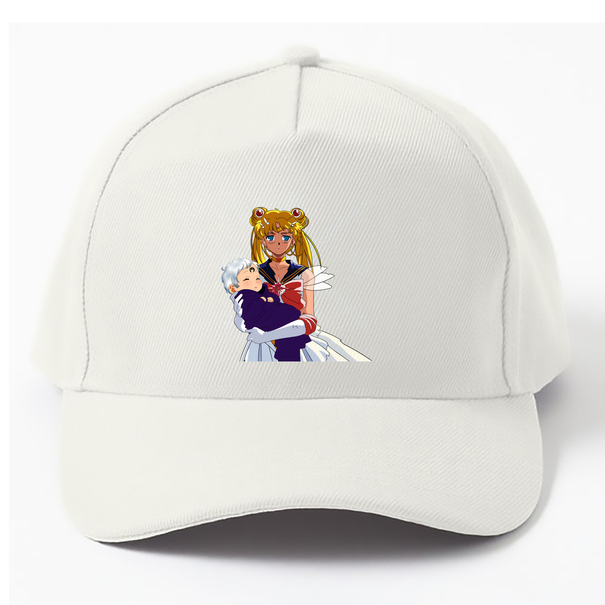 （画像用） 美少女戦士セーラームーン 月野 うさぎ つきの うさぎ Sailor Moon Tsukino Usagi ベースボールキャップ 綿100％ 男女兼用 帽子 スポーツ