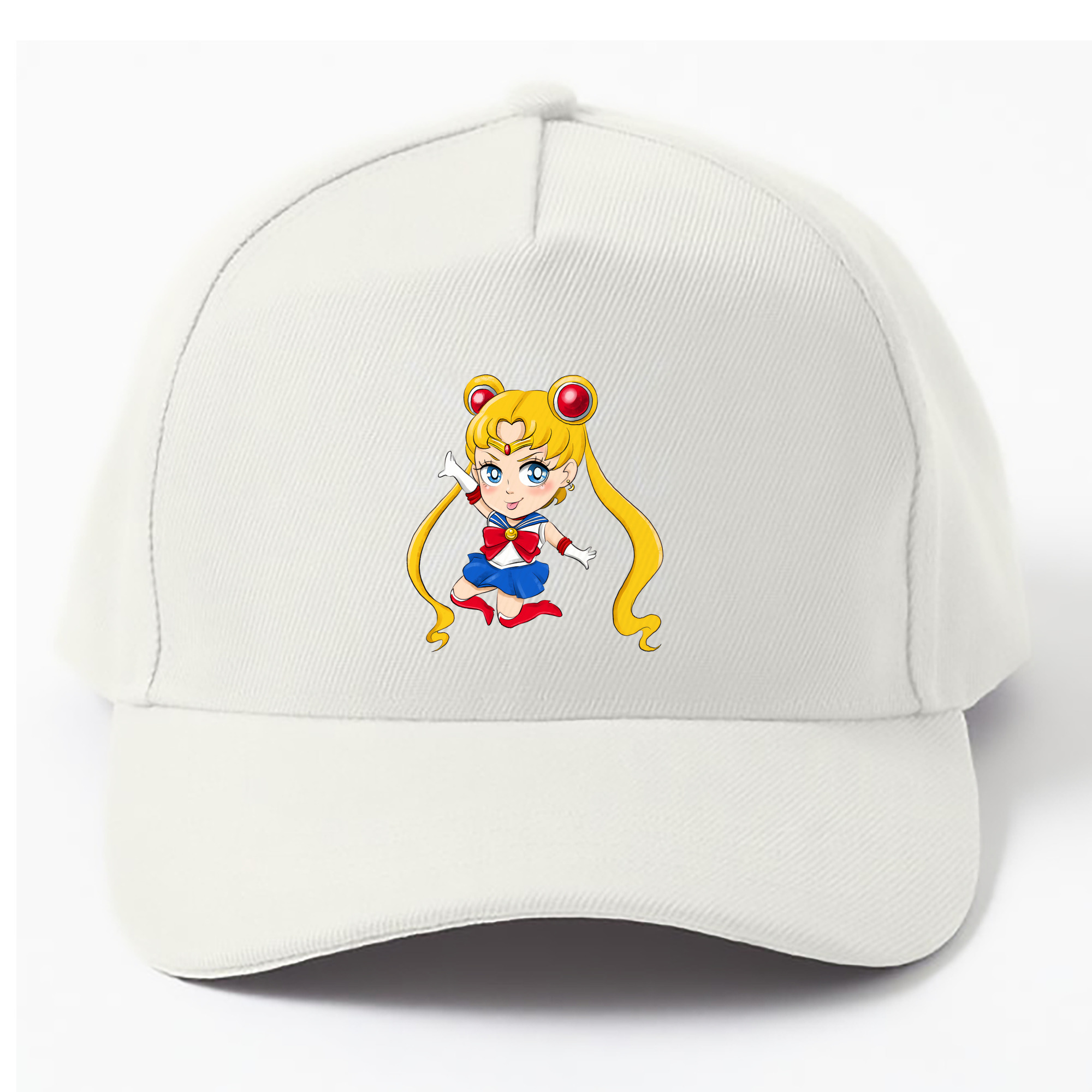（画像用） 美少女戦士セーラームーン 月野 うさぎ つきの うさぎ Sailor Moon Tsukino Usagi ベースボールキャップ 綿100％ 男女兼用 帽子 スポーツ