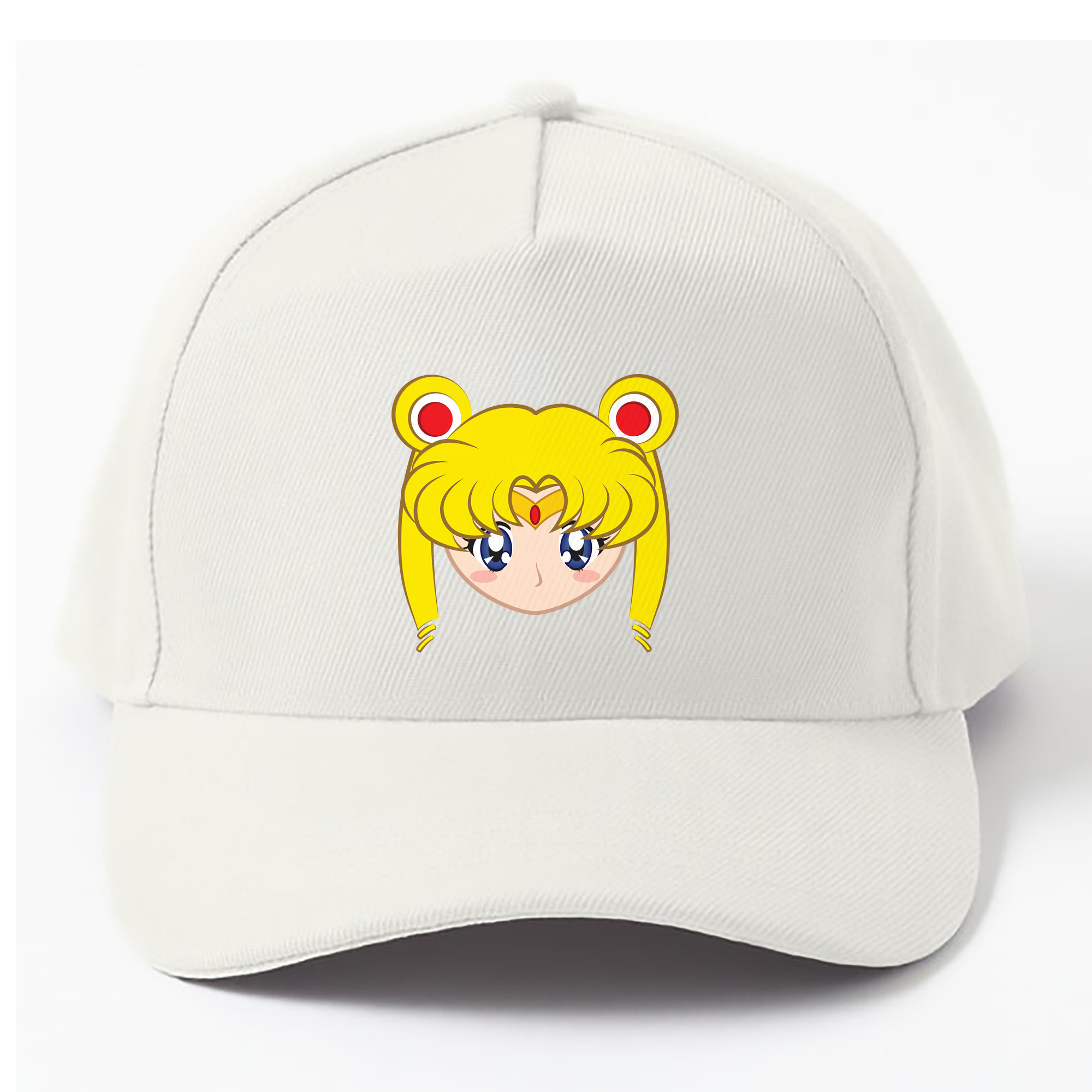 （画像用） 美少女戦士セーラームーン 月野 うさぎ つきの うさぎ Sailor Moon Tsukino Usagi ベースボールキャップ 綿100％ 男女兼用 帽子 スポーツ