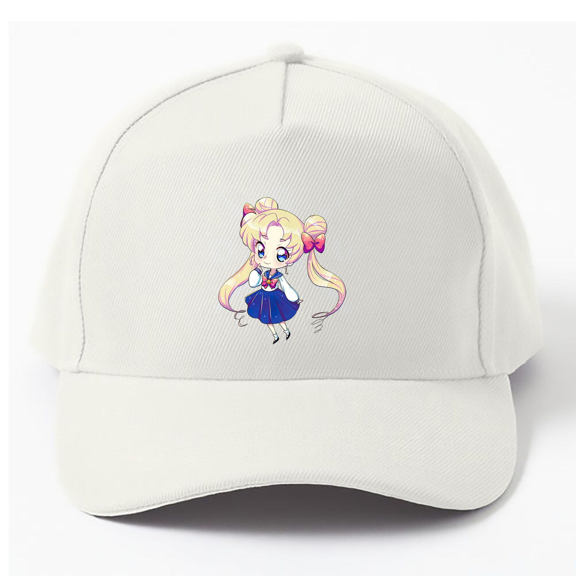 （画像用） 美少女戦士セーラームーン 月野 うさぎ つきの うさぎ Sailor Moon Tsukino Usagi ベースボールキャップ 綿100％ 男女兼用 帽子 スポーツ