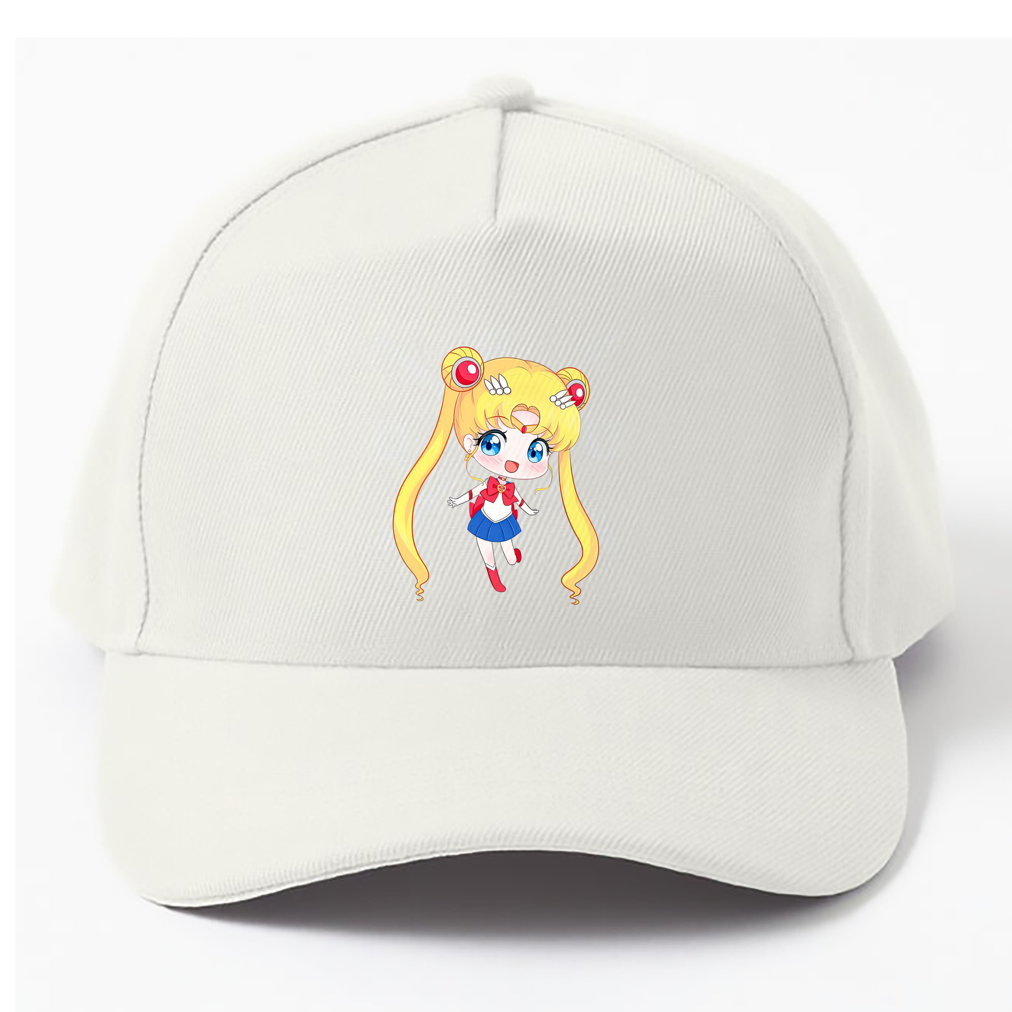 （画像用） 美少女戦士セーラームーン 月野 うさぎ つきの うさぎ Sailor Moon Tsukino Usagi ベースボールキャップ 綿100％ 男女兼用 帽子 スポーツ