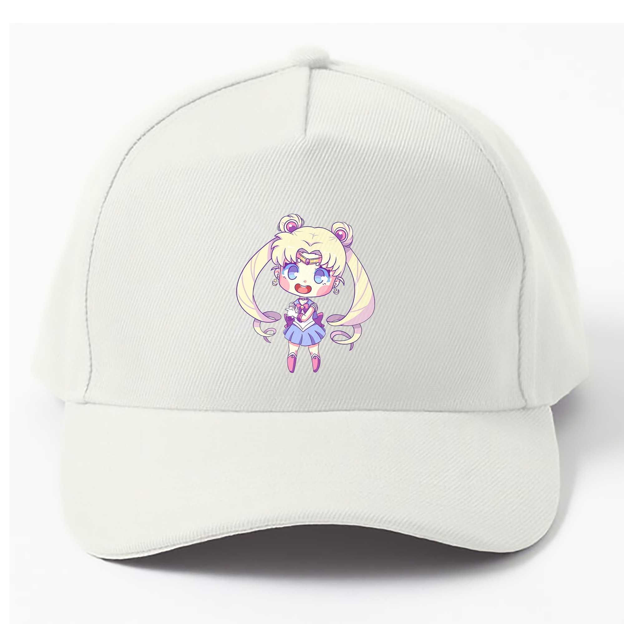 （画像用） 美少女戦士セーラームーン 月野 うさぎ つきの うさぎ Sailor Moon Tsukino Usagi ベースボールキャップ 綿100％ 男女兼用 帽子 スポーツ