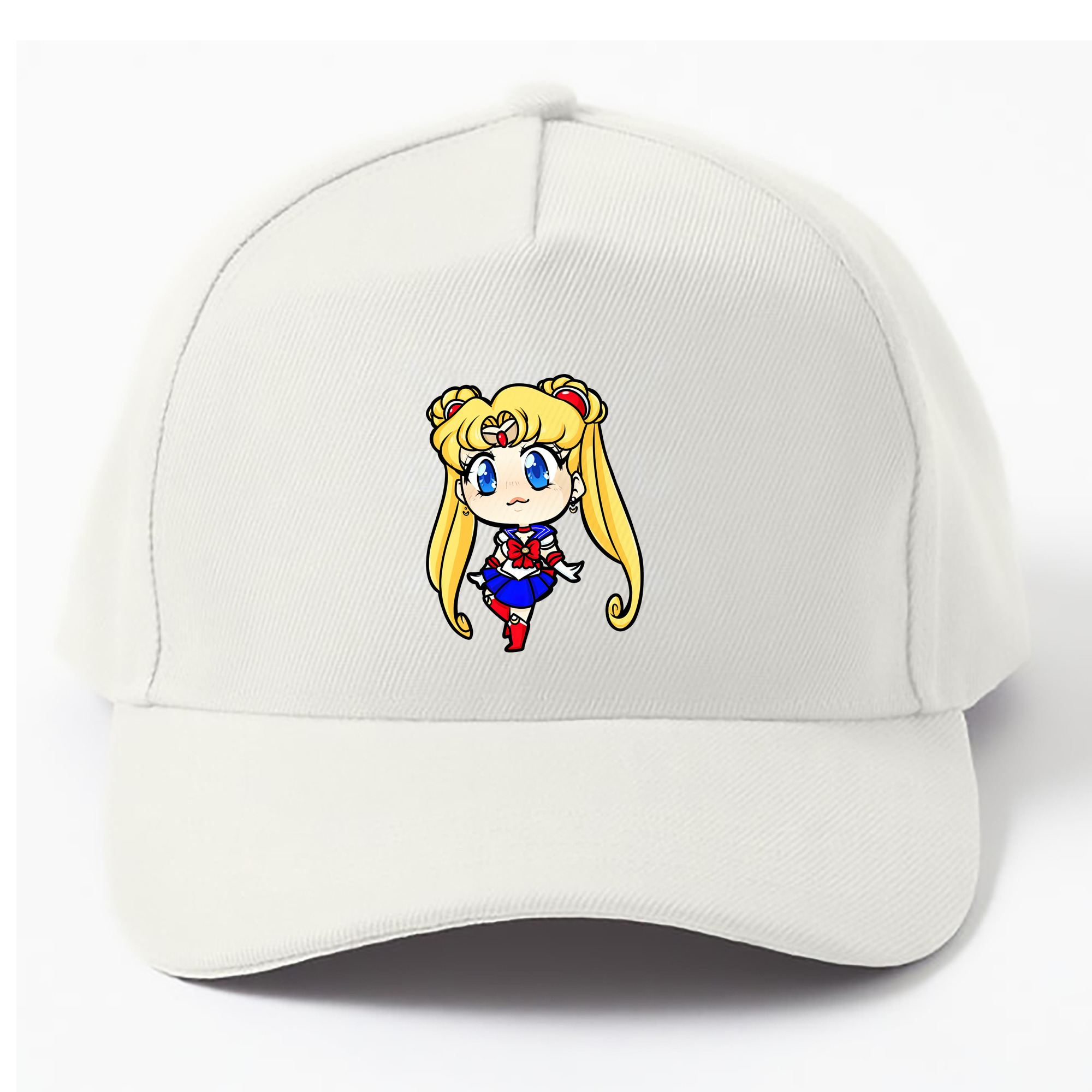 （画像用） 美少女戦士セーラームーン 月野 うさぎ つきの うさぎ Sailor Moon Tsukino Usagi ベースボールキャップ 綿100％ 男女兼用 帽子 スポーツ