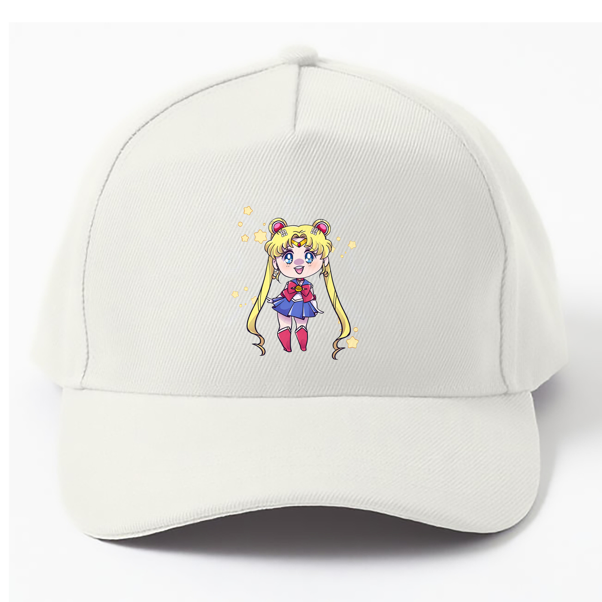（画像用） 美少女戦士セーラームーン 月野 うさぎ つきの うさぎ Sailor Moon Tsukino Usagi ベースボールキャップ 綿100％ 男女兼用 帽子 スポーツ