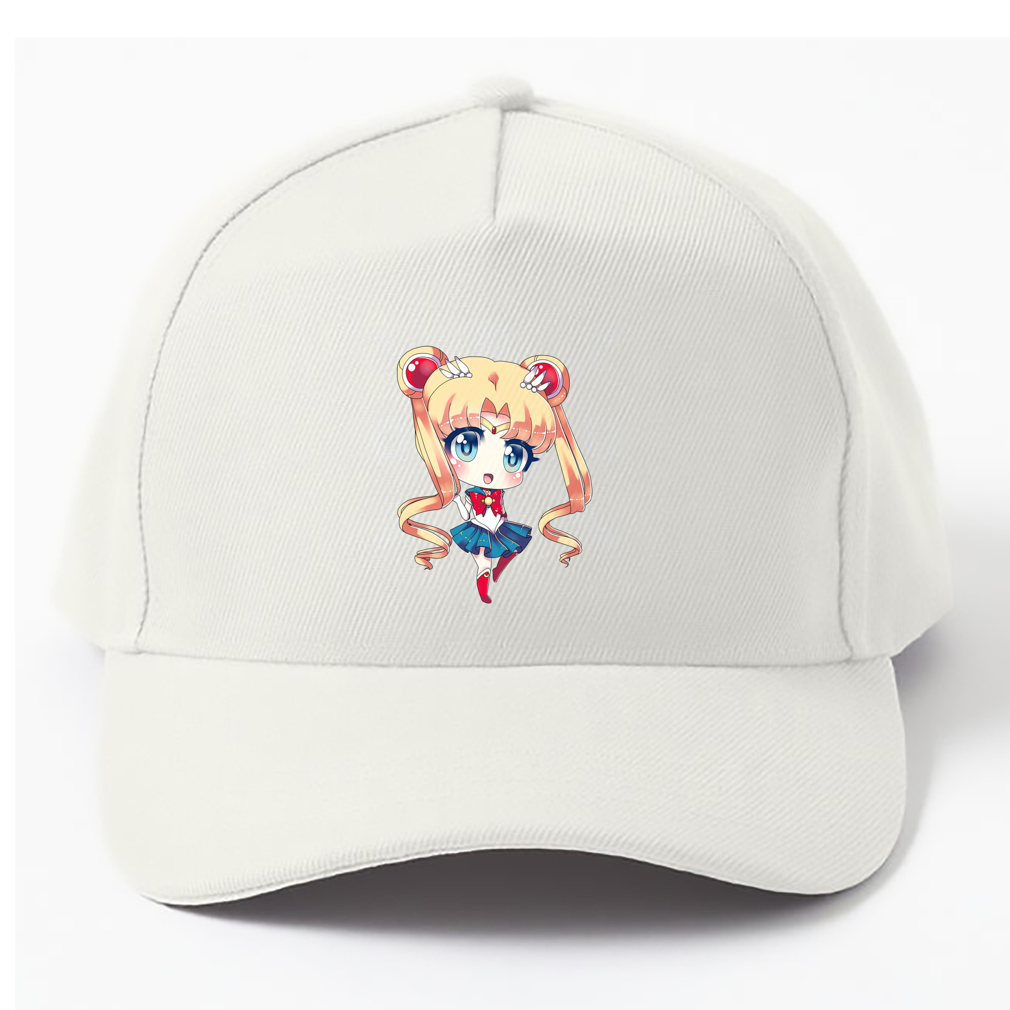 （画像用） 美少女戦士セーラームーン 月野 うさぎ つきの うさぎ Sailor Moon Tsukino Usagi ベースボールキャップ 綿100％ 男女兼用 帽子 スポーツ