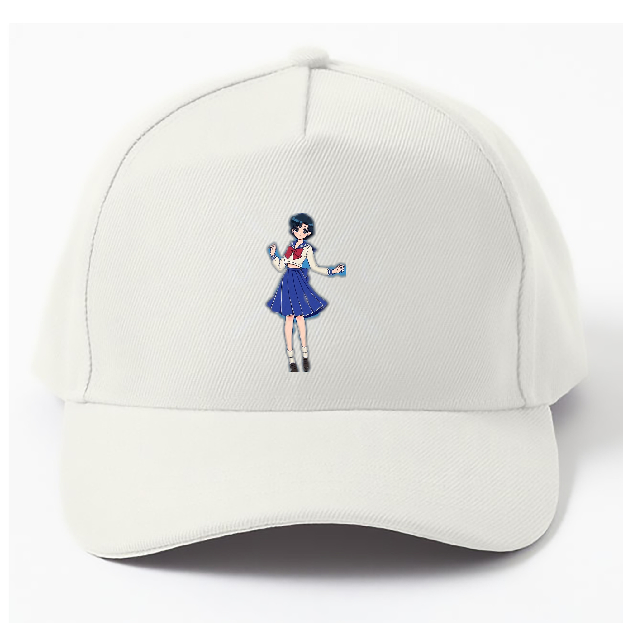 （画像用） 美少女戦士セーラームーン 水野 亜美 みずの あみ Sailor Moon Mizuno Ami ベースボールキャップ 綿100％ 男女兼用 帽子 スポーツ