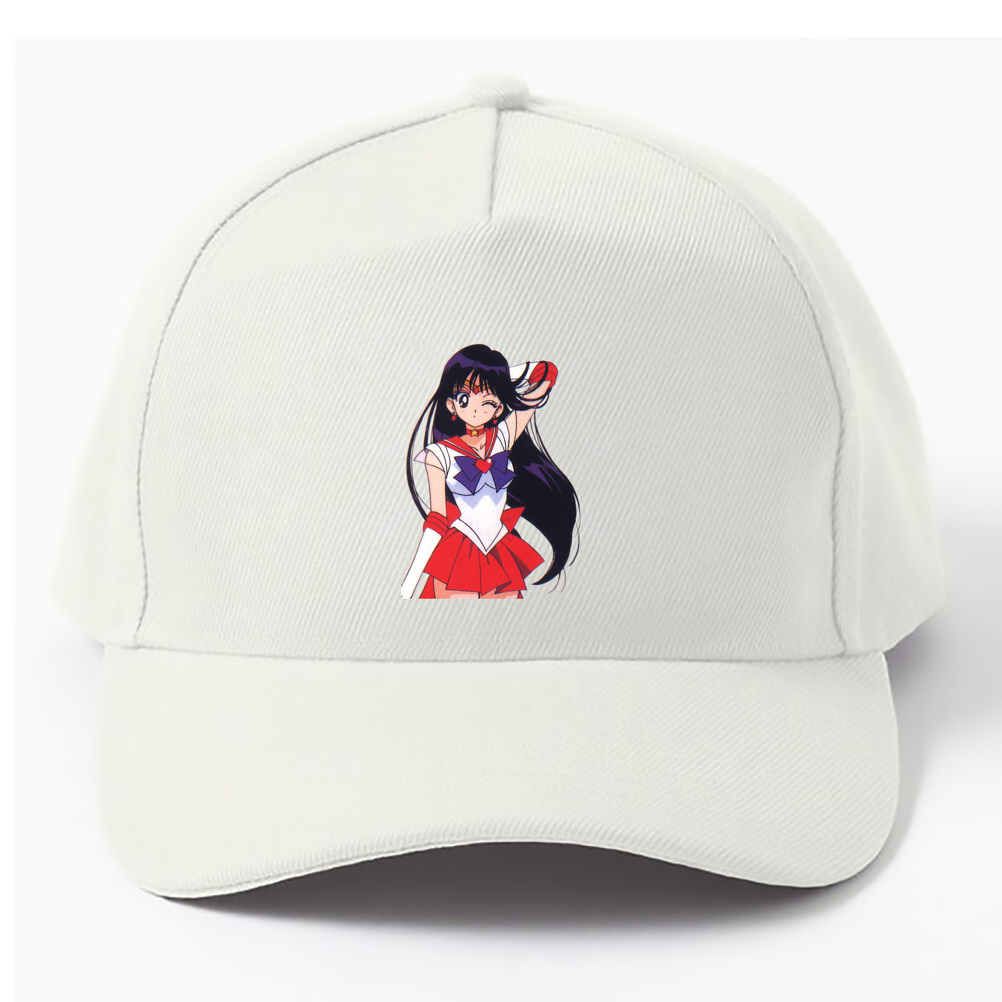 （画像用） 美少女戦士セーラームーン 火野レイ ひの レイ Sailor Moon Hino Rei （セーラーマーズ,Sailor Mars） ベースボールキャップ 綿100％ 男女兼用 帽子 スポーツ