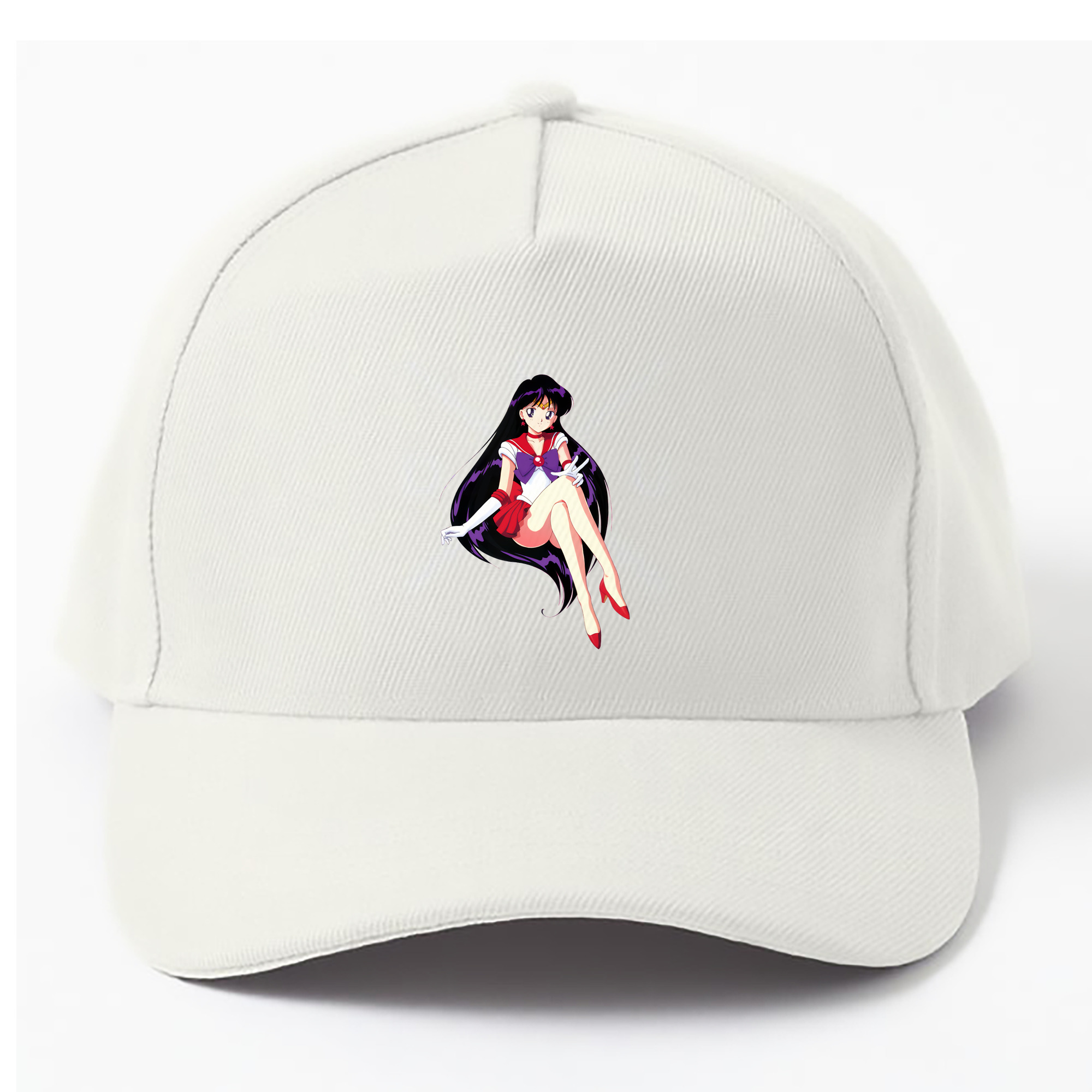 （画像用） 美少女戦士セーラームーン 火野レイ ひの レイ Sailor Moon Hino Rei （セーラーマーズ,Sailor Mars） ベースボールキャップ 綿100％ 男女兼用 帽子 スポーツ