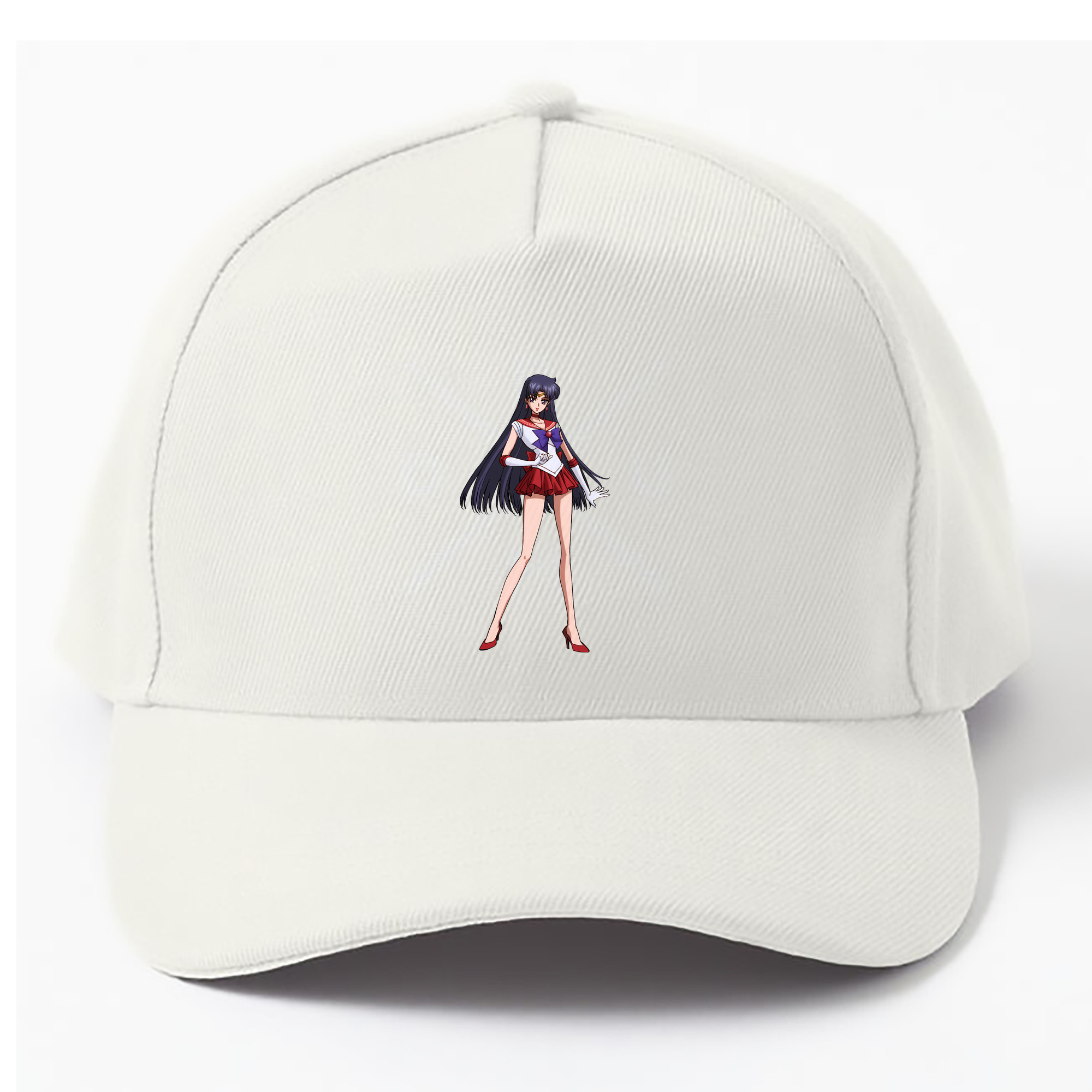 （画像用） 美少女戦士セーラームーン 火野レイ ひの レイ Sailor Moon Hino Rei （セーラーマーズ,Sailor Mars） ベースボールキャップ 綿100％ 男女兼用 帽子 スポーツ
