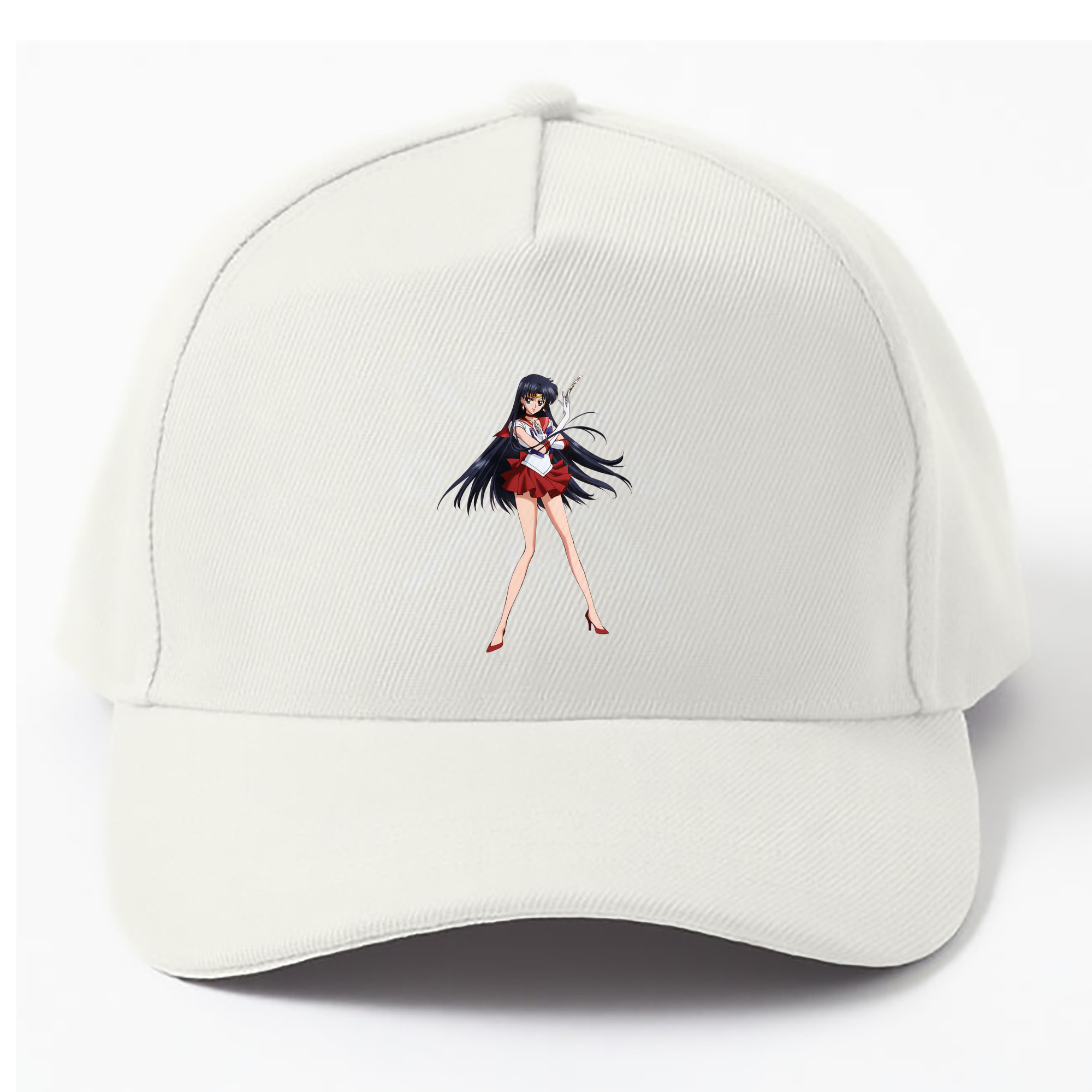 （画像用） 美少女戦士セーラームーン 火野レイ ひの レイ Sailor Moon Hino Rei （セーラーマーズ,Sailor Mars） ベースボールキャップ 綿100％ 男女兼用 帽子 スポーツ