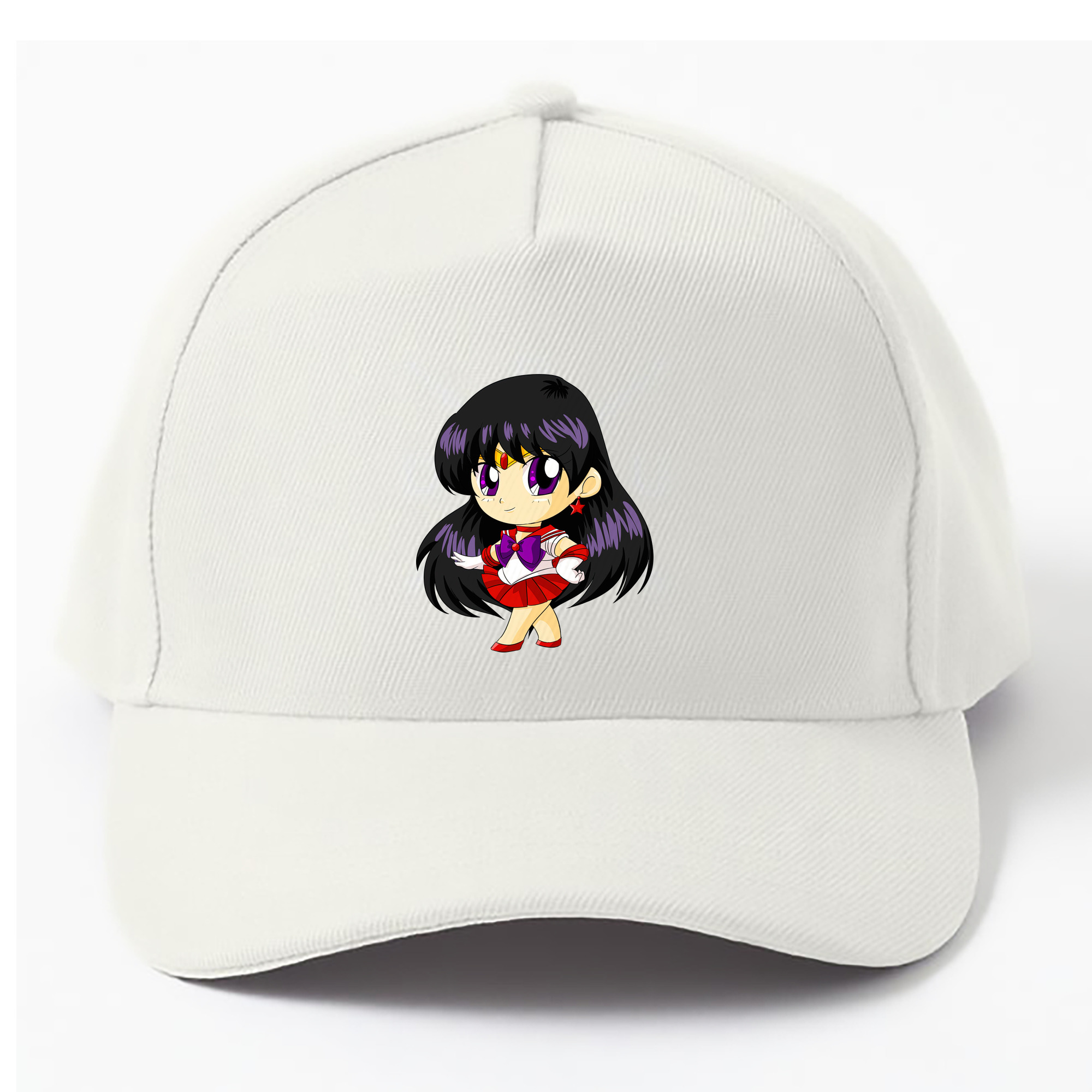 （画像用） 美少女戦士セーラームーン 火野レイ ひの レイ Sailor Moon Hino Rei （セーラーマーズ,Sailor Mars） ベースボールキャップ 綿100％ 男女兼用 帽子 スポーツ