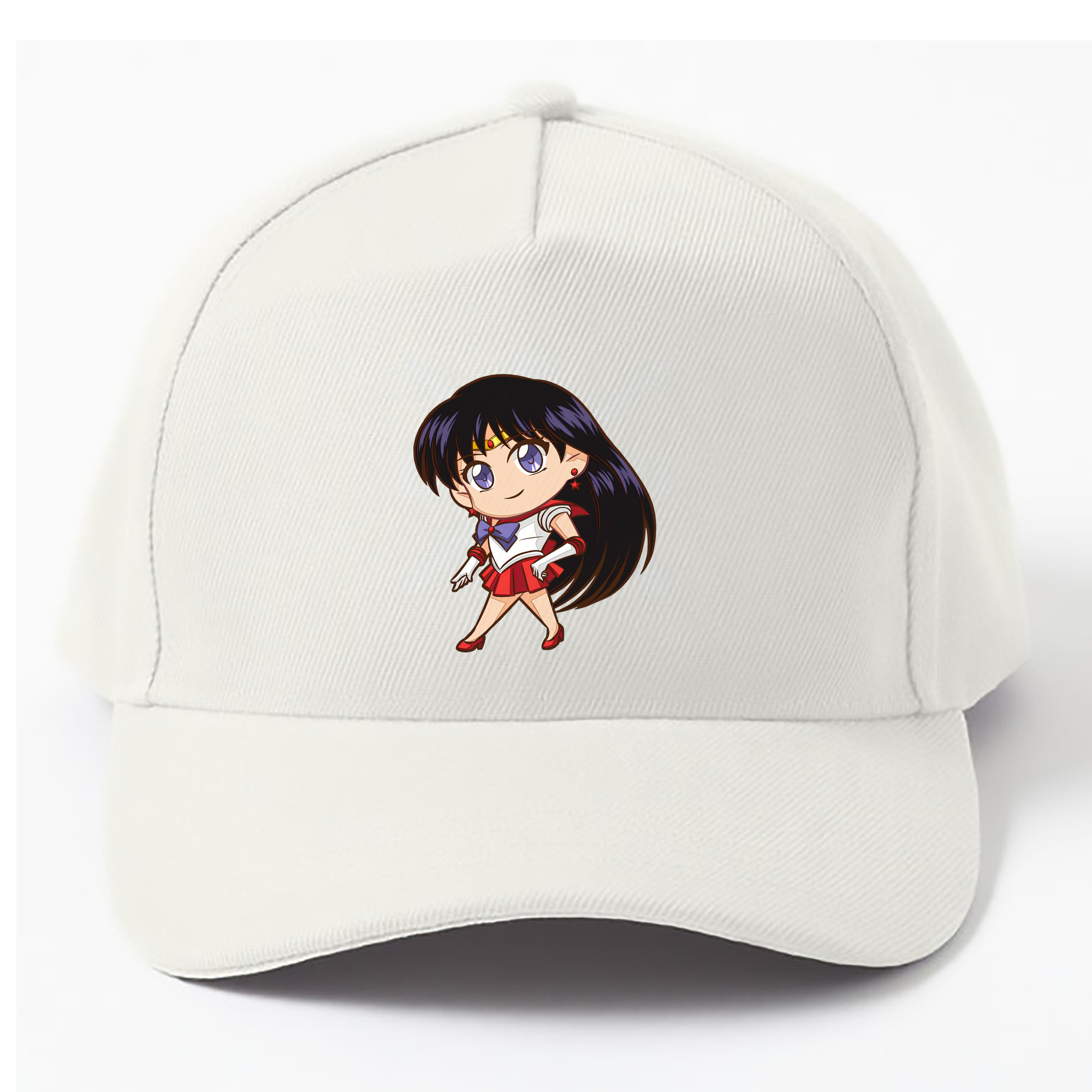 （画像用） 美少女戦士セーラームーン 火野レイ ひの レイ Sailor Moon Hino Rei （セーラーマーズ,Sailor Mars） ベースボールキャップ 綿100％ 男女兼用 帽子 スポーツ