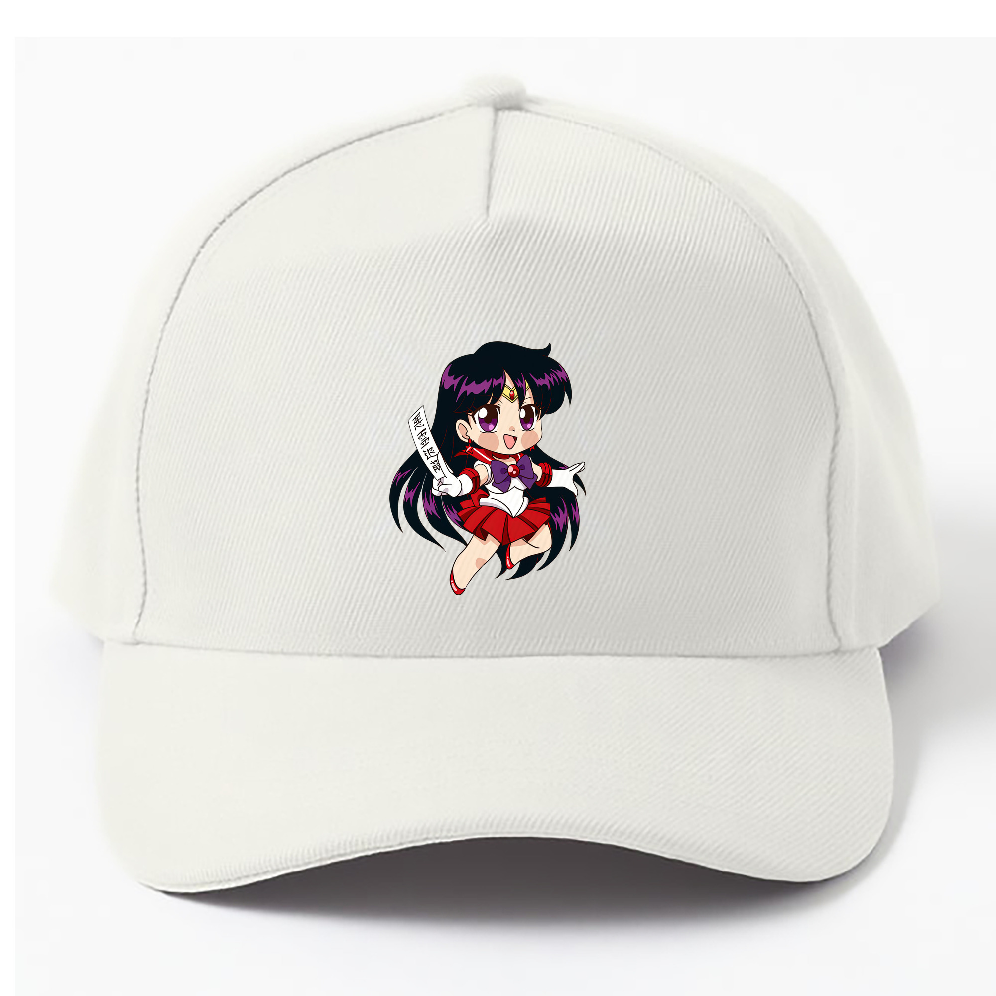 （画像用） 美少女戦士セーラームーン 火野レイ ひの レイ Sailor Moon Hino Rei （セーラーマーズ,Sailor Mars） ベースボールキャップ 綿100％ 男女兼用 帽子 スポーツ