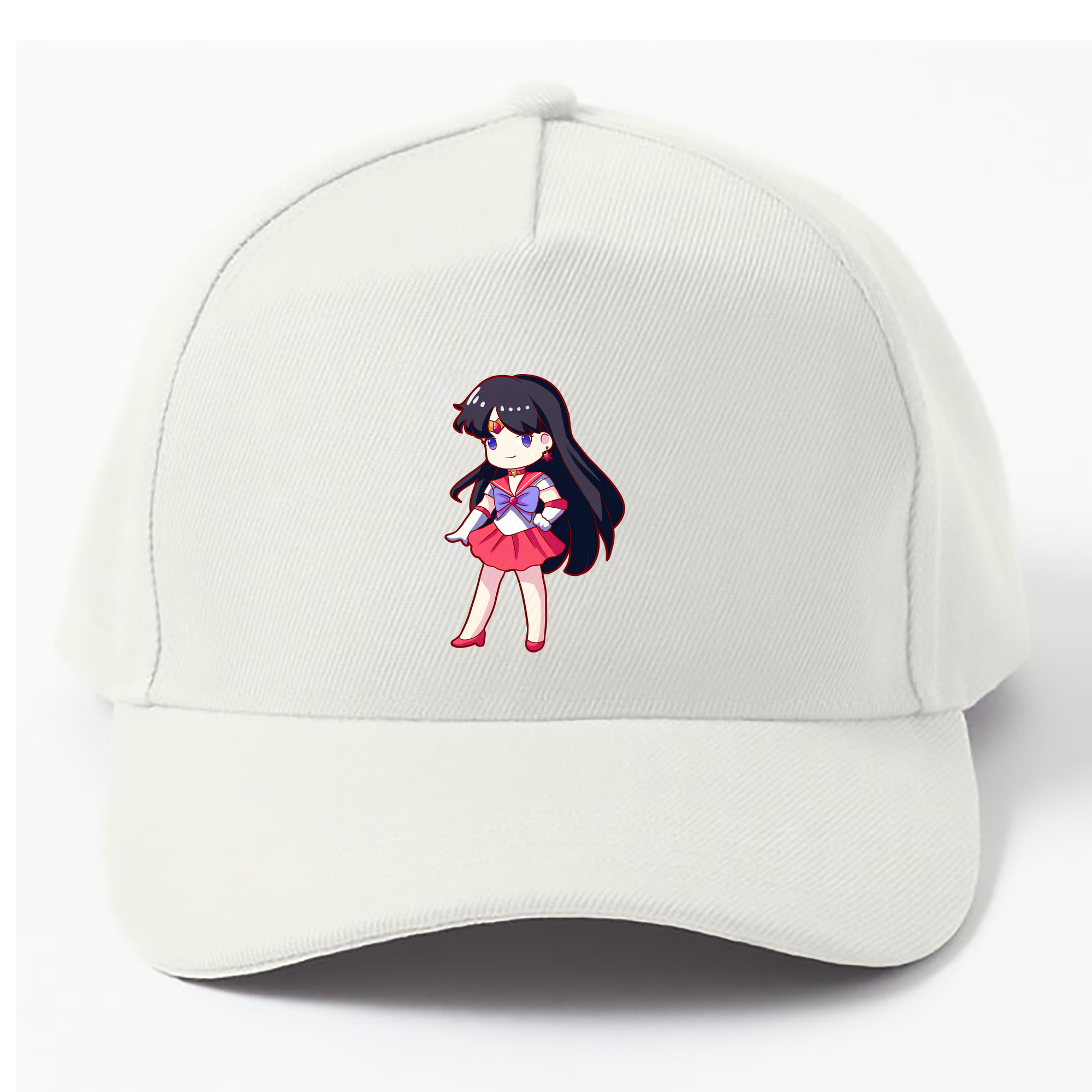 （画像用） 美少女戦士セーラームーン 火野レイ ひの レイ Sailor Moon Hino Rei （セーラーマーズ,Sailor Mars） ベースボールキャップ 綿100％ 男女兼用 帽子 スポーツ
