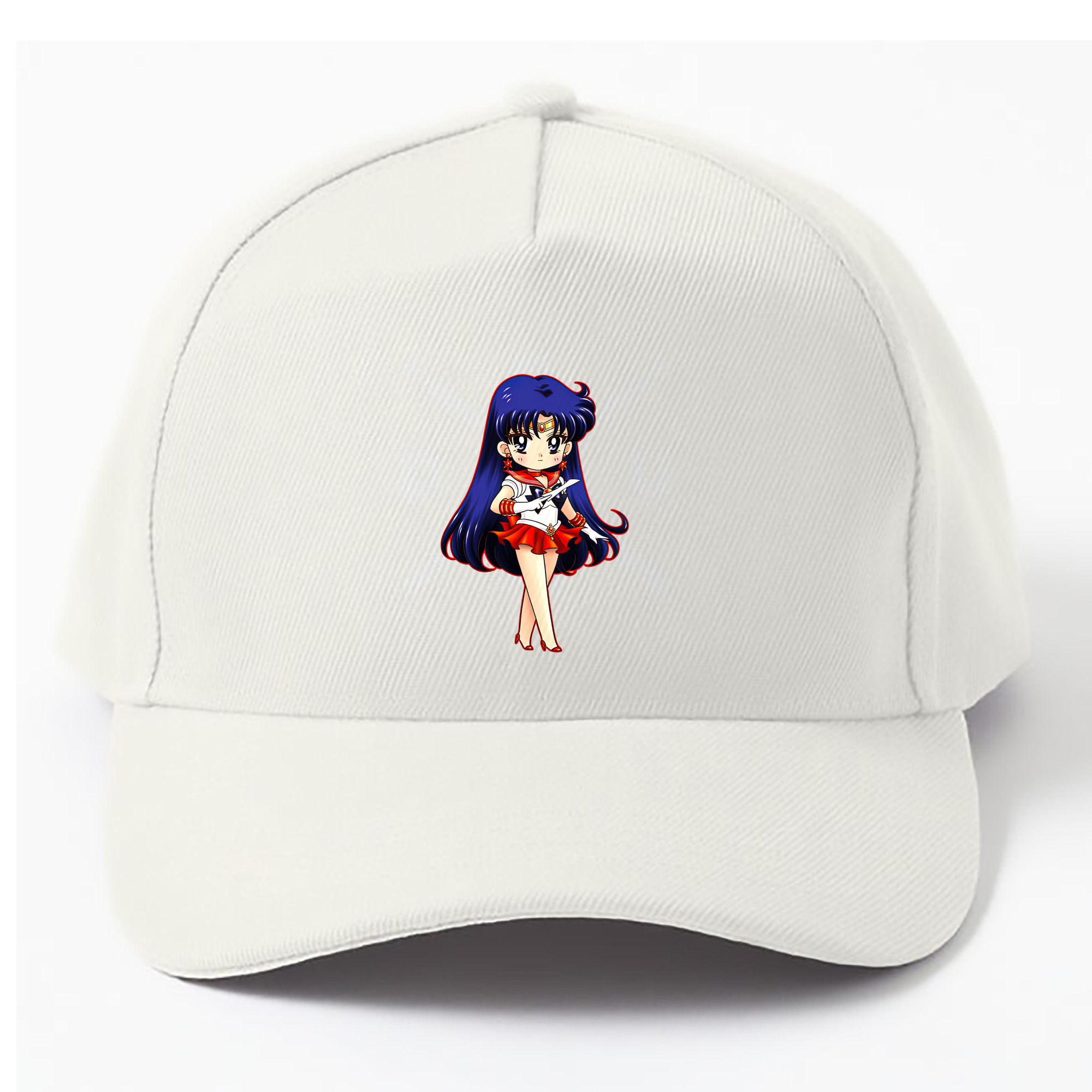 （画像用） 美少女戦士セーラームーン 火野レイ ひの レイ Sailor Moon Hino Rei （セーラーマーズ,Sailor Mars） ベースボールキャップ 綿100％ 男女兼用 帽子 スポーツ
