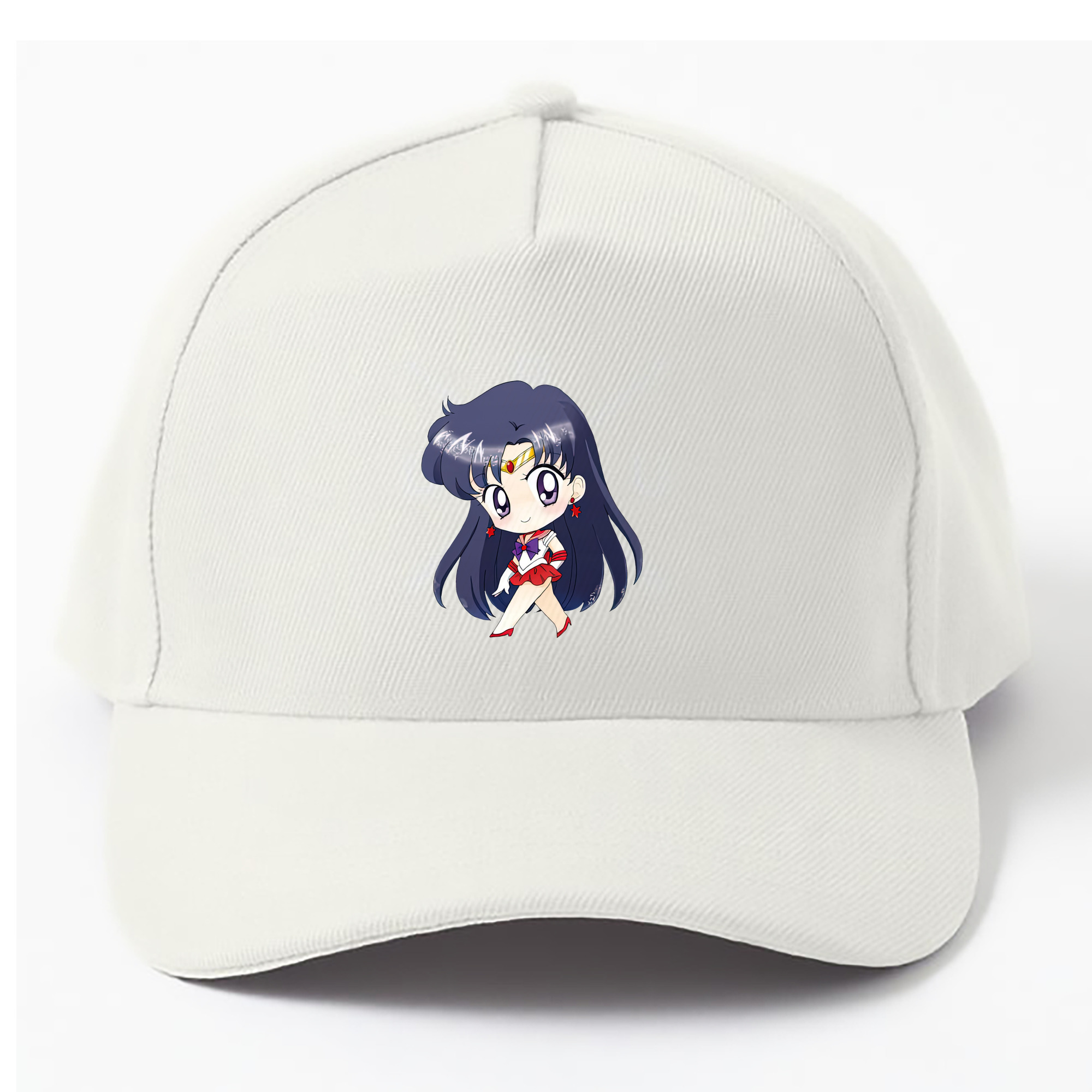 （画像用） 美少女戦士セーラームーン 火野レイ ひの レイ Sailor Moon Hino Rei （セーラーマーズ,Sailor Mars） ベースボールキャップ 綿100％ 男女兼用 帽子 スポーツ