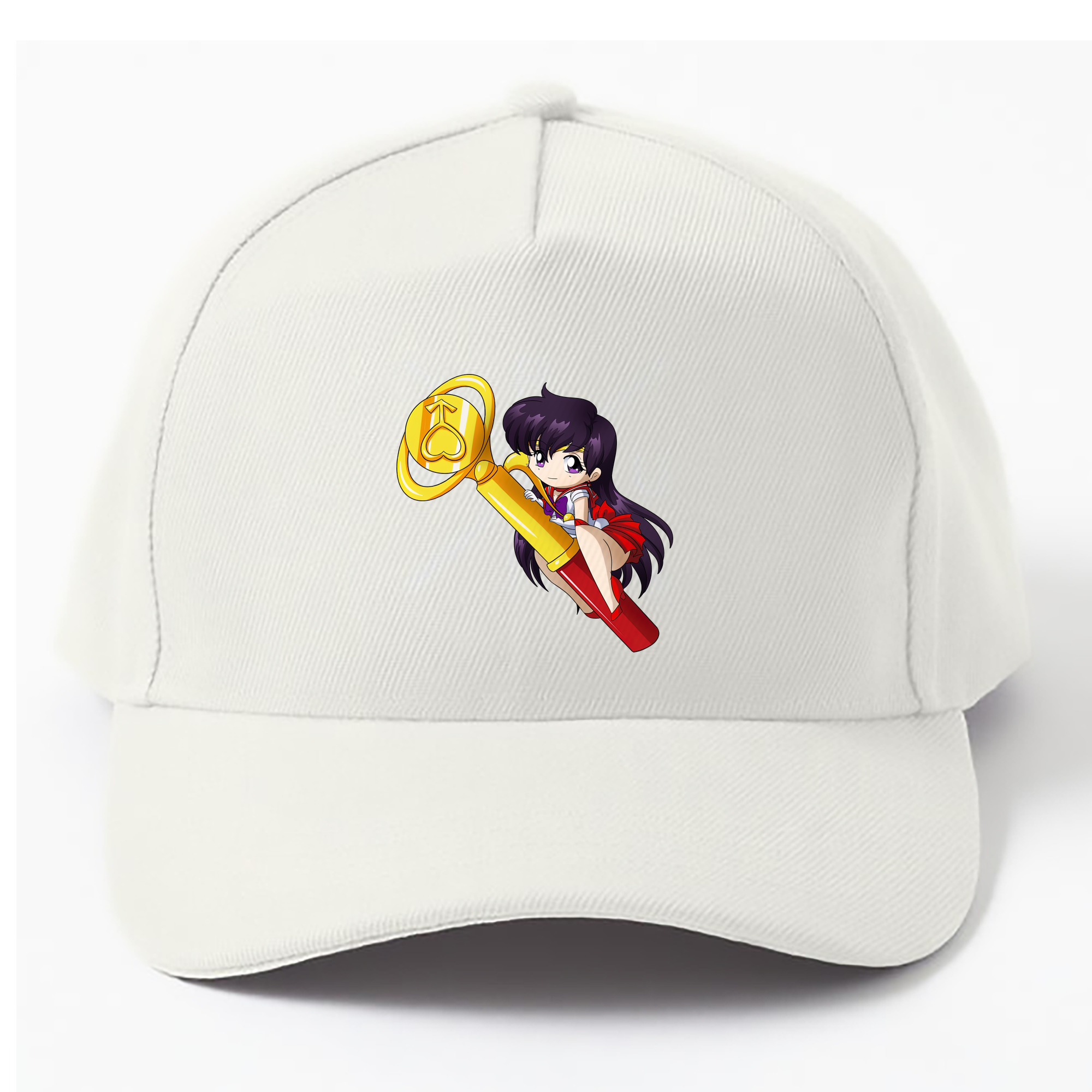 （画像用） 美少女戦士セーラームーン 火野レイ ひの レイ Sailor Moon Hino Rei （セーラーマーズ,Sailor Mars） ベースボールキャップ 綿100％ 男女兼用 帽子 スポーツ
