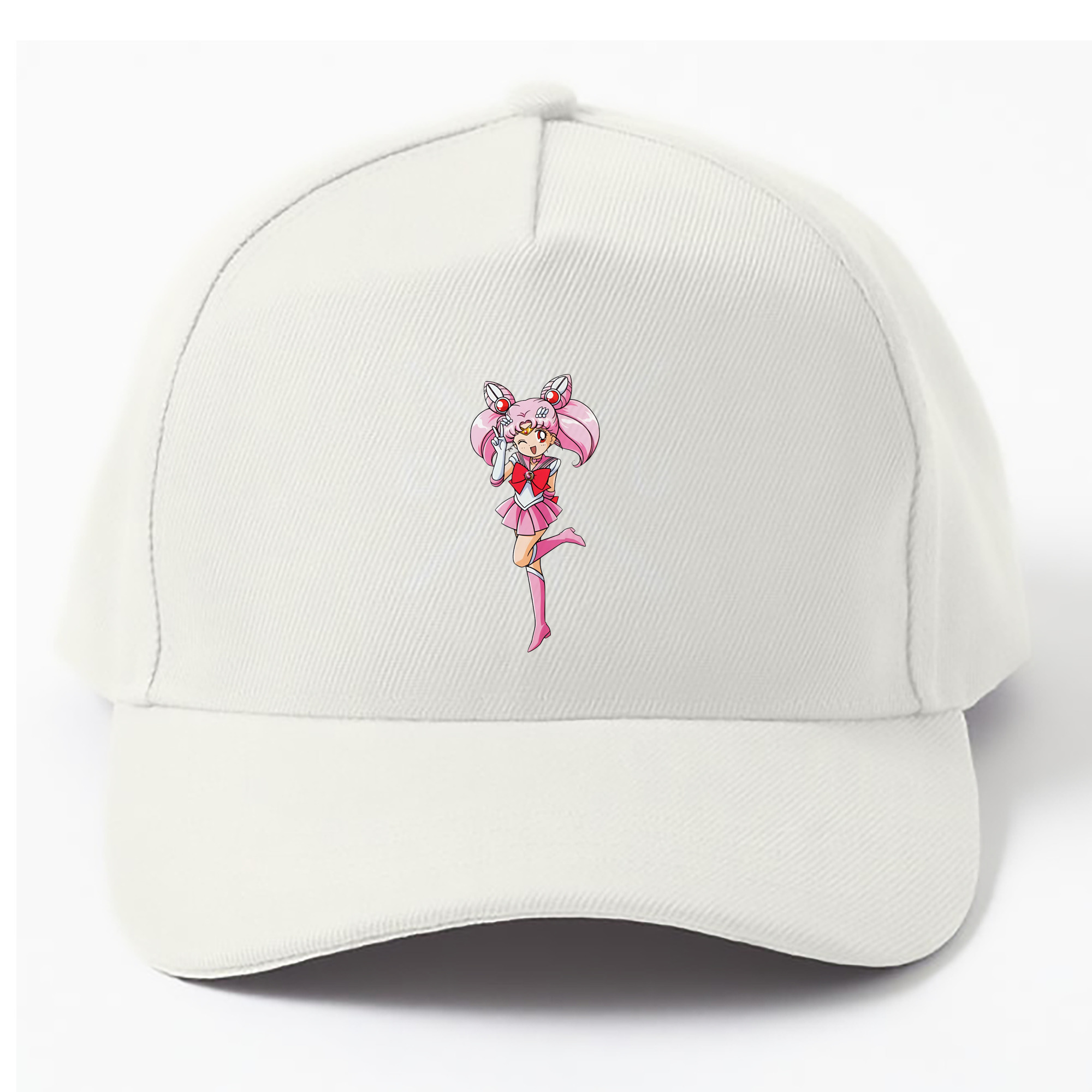 （画像用） 美少女戦士セーラームーン ちびうさ Sailor Moon Chibiusa Tsukino Usagi Small Lady Serenity ベースボールキャップ 綿100％ 男女兼用 帽子 スポーツ