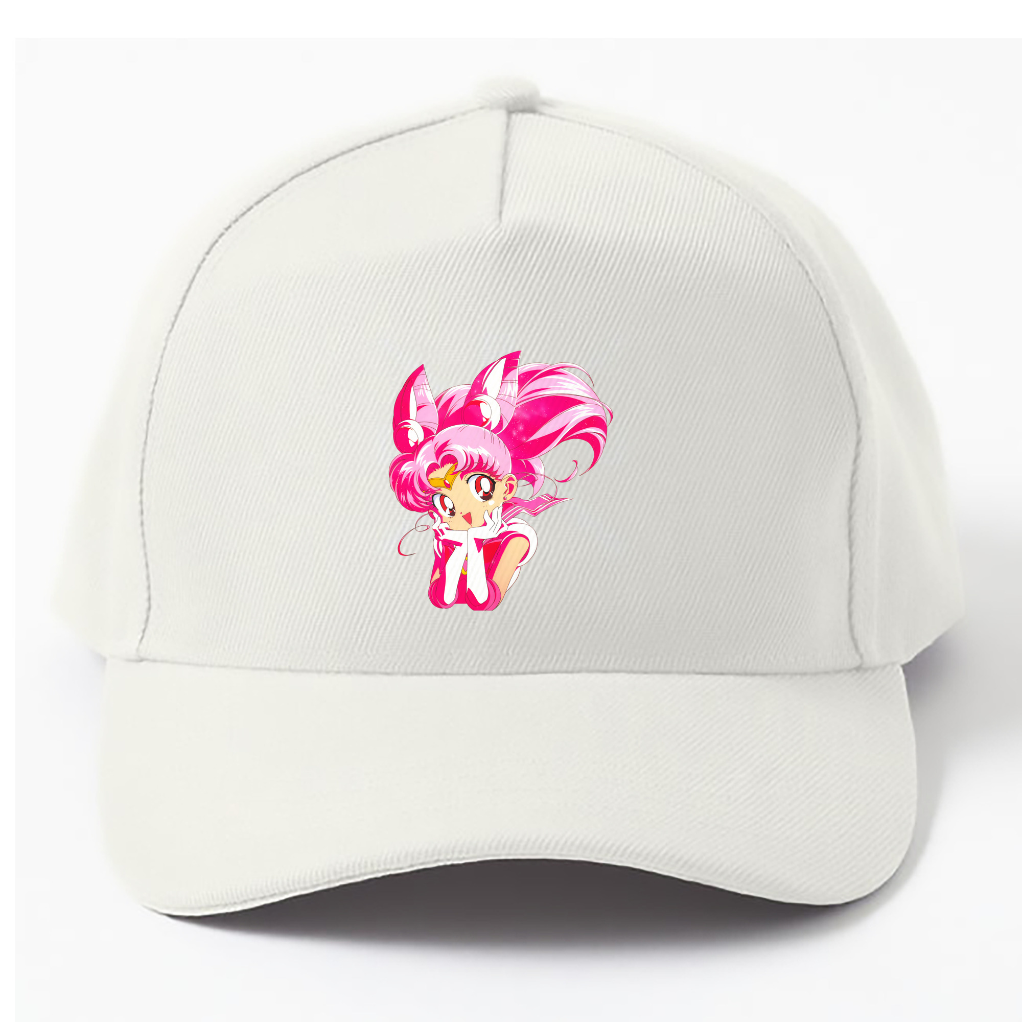（画像用） 美少女戦士セーラームーン ちびうさ Sailor Moon Chibiusa Tsukino Usagi Small Lady Serenity ベースボールキャップ 綿100％ 男女兼用 帽子 スポーツ