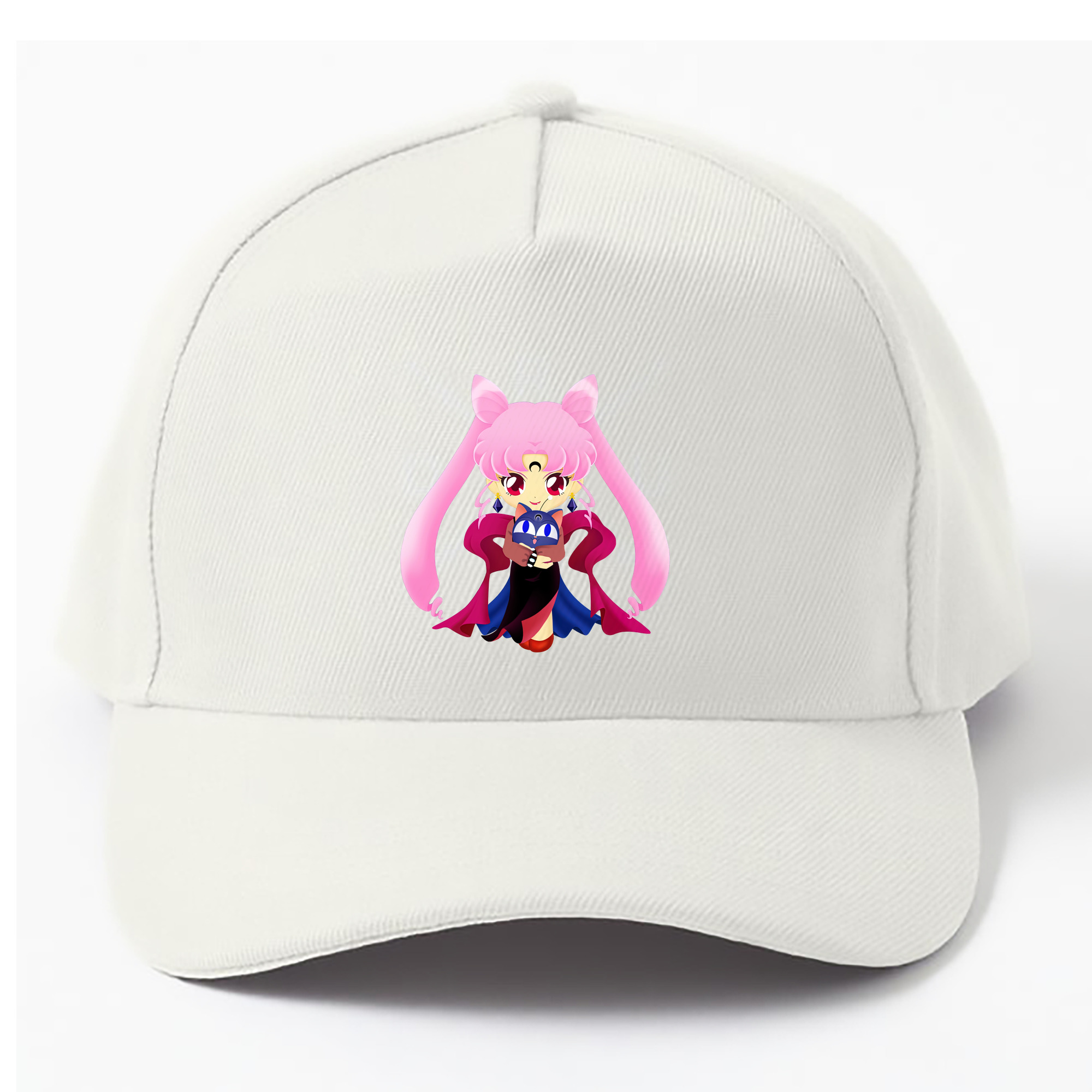 （画像用） 美少女戦士セーラームーン ちびうさ Sailor Moon Chibiusa Tsukino Usagi Small Lady Serenity ベースボールキャップ 綿100％ 男女兼用 帽子 スポーツ