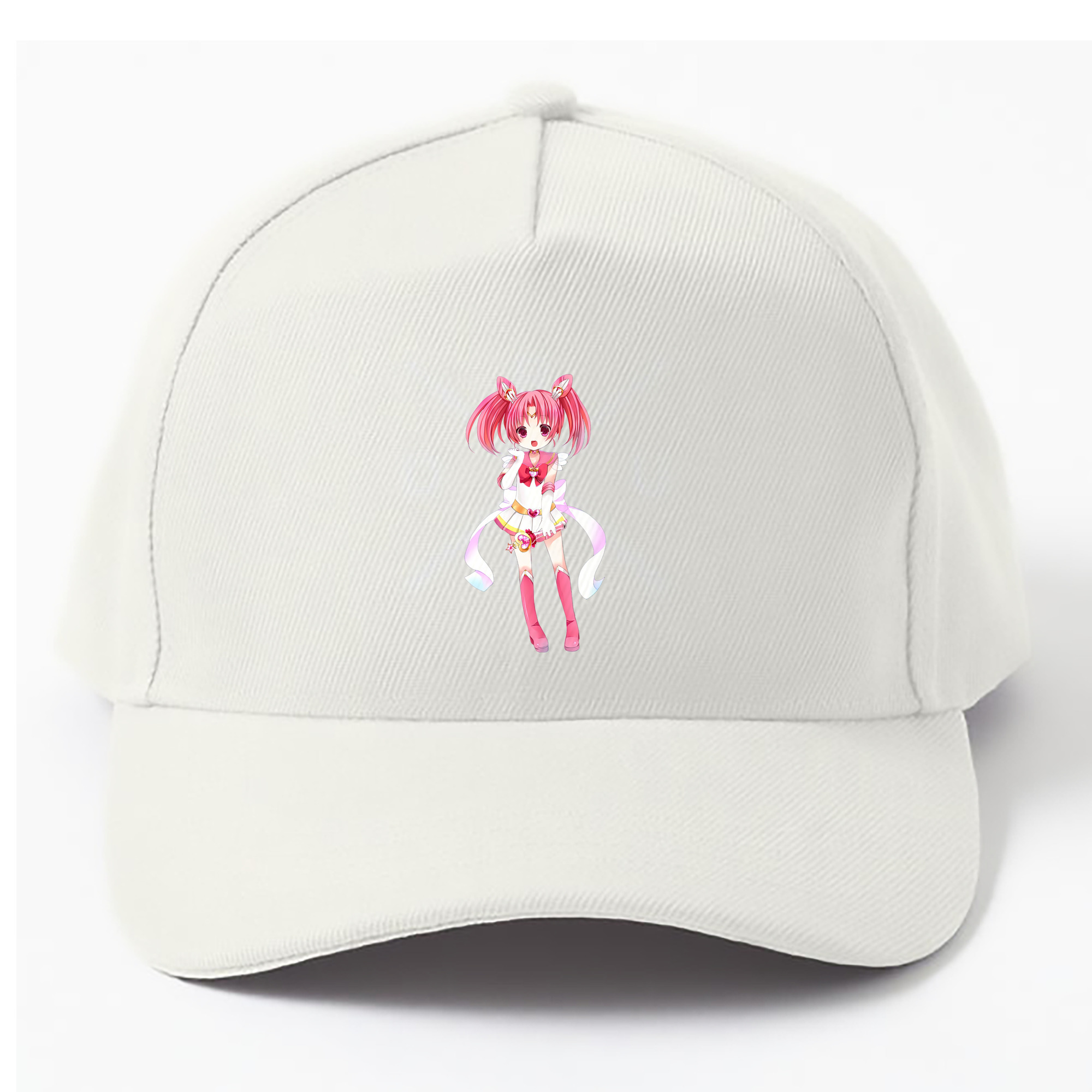 （画像用） 美少女戦士セーラームーン ちびうさ Sailor Moon Chibiusa Tsukino Usagi Small Lady Serenity ベースボールキャップ 綿100％ 男女兼用 帽子 スポーツ