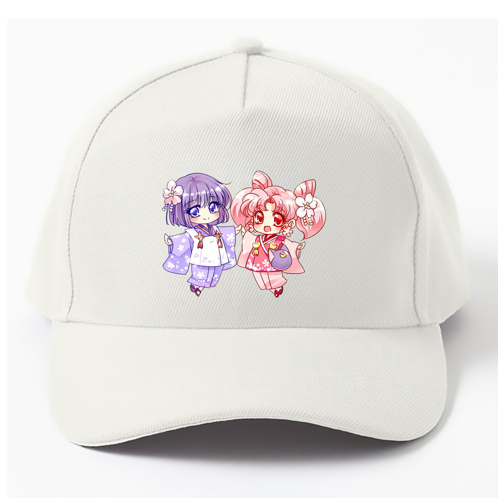 （画像用） 美少女戦士セーラームーン ちびうさ Sailor Moon Chibiusa Tsukino Usagi Small Lady Serenity ベースボールキャップ 綿100％ 男女兼用 帽子 スポーツ