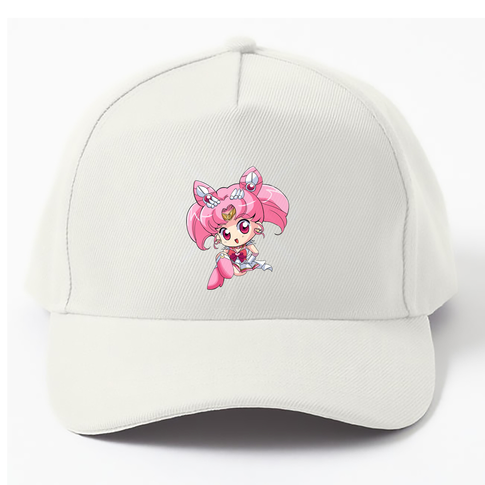 （画像用） 美少女戦士セーラームーン ちびうさ Sailor Moon Chibiusa Tsukino Usagi Small Lady Serenity ベースボールキャップ 綿100％ 男女兼用 帽子 スポーツ