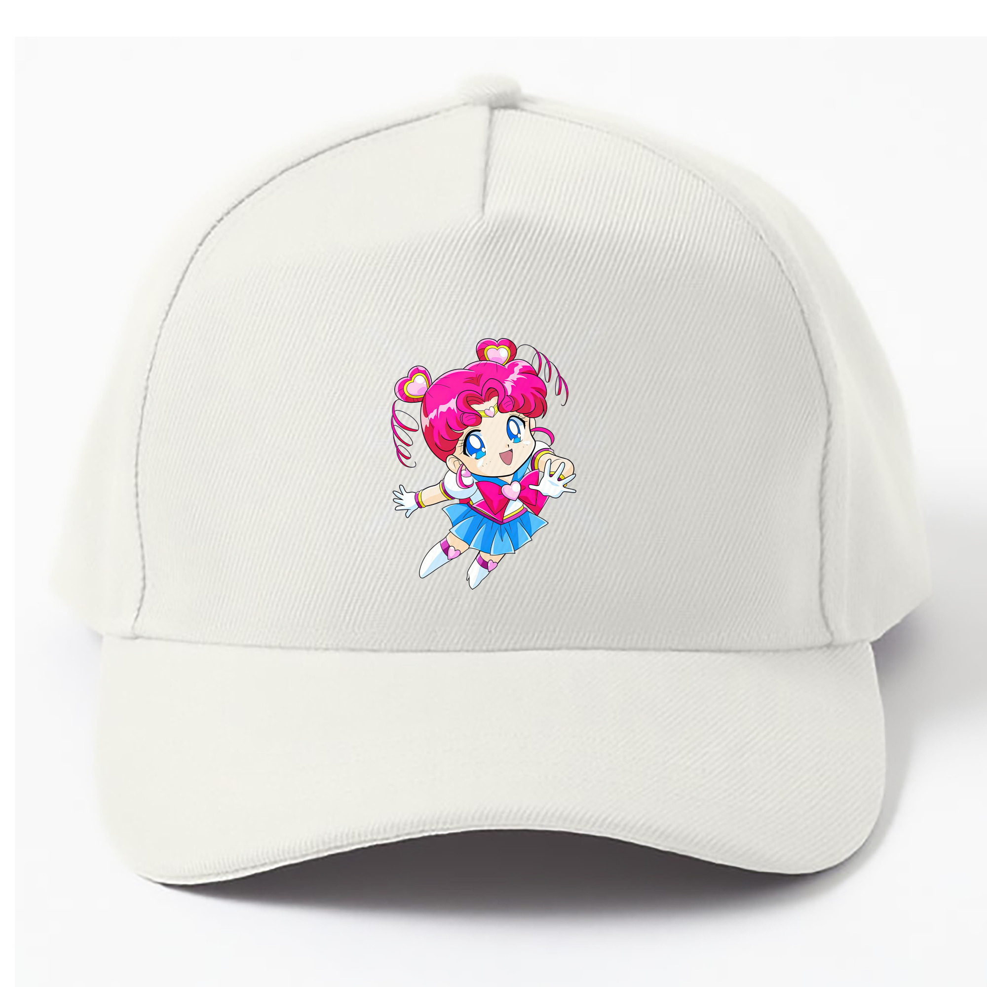 （画像用） 美少女戦士セーラームーン ちびうさ Sailor Moon Chibiusa Tsukino Usagi Small Lady Serenity ベースボールキャップ 綿100％ 男女兼用 帽子 スポーツ