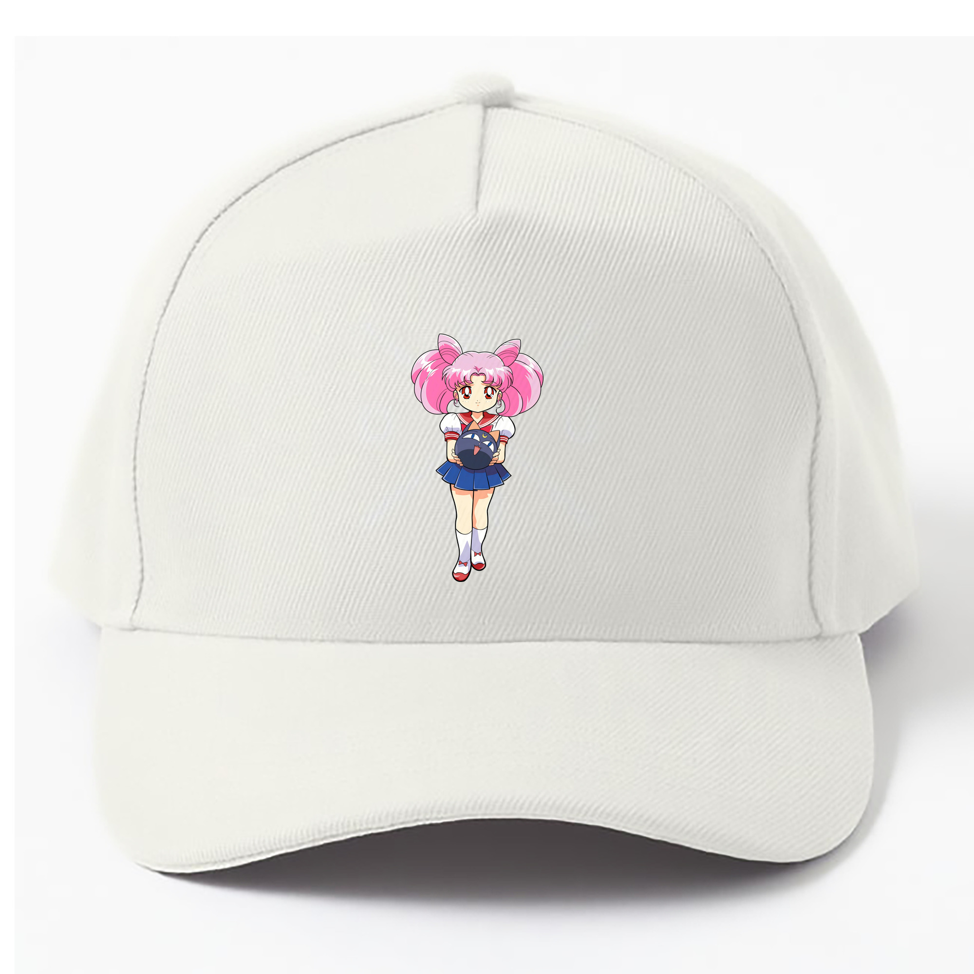 （画像用） 美少女戦士セーラームーン ちびうさ Sailor Moon Chibiusa Tsukino Usagi Small Lady Serenity ベースボールキャップ 綿100％ 男女兼用 帽子 スポーツ