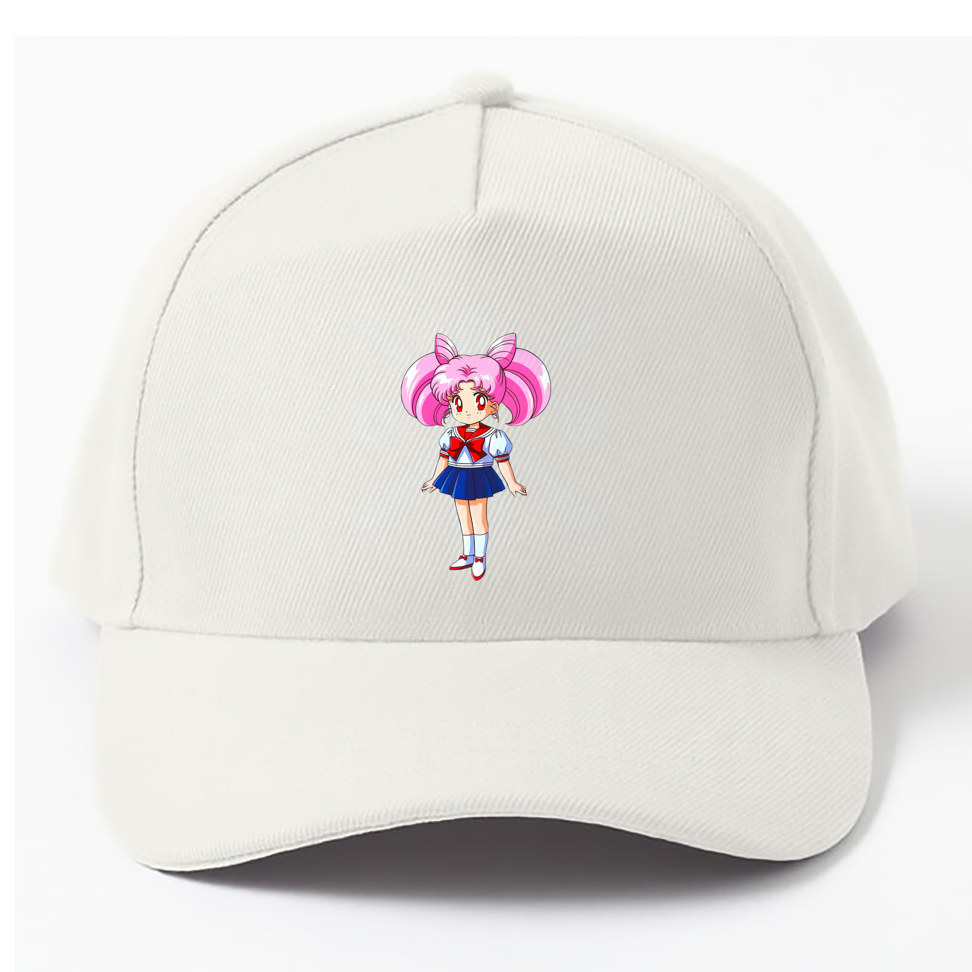（画像用） 美少女戦士セーラームーン ちびうさ Sailor Moon Chibiusa Tsukino Usagi Small Lady Serenity ベースボールキャップ 綿100％ 男女兼用 帽子 スポーツ