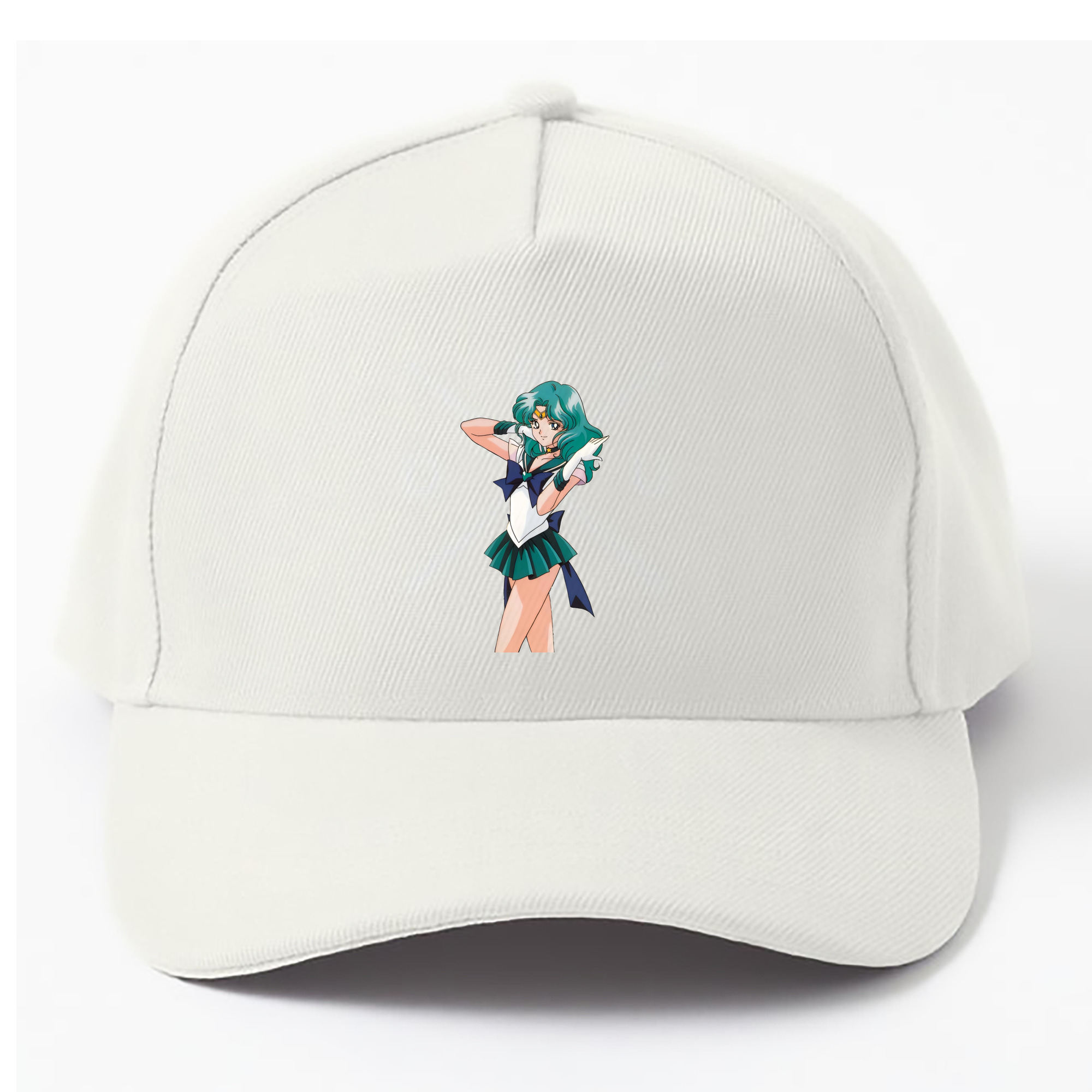 （画像用） 美少女戦士セーラームーン 海王 みちる（かいおう みちる） Sailor Moon Kaiou Michiru ベースボールキャップ 綿100％ 男女兼用 帽子 スポーツ