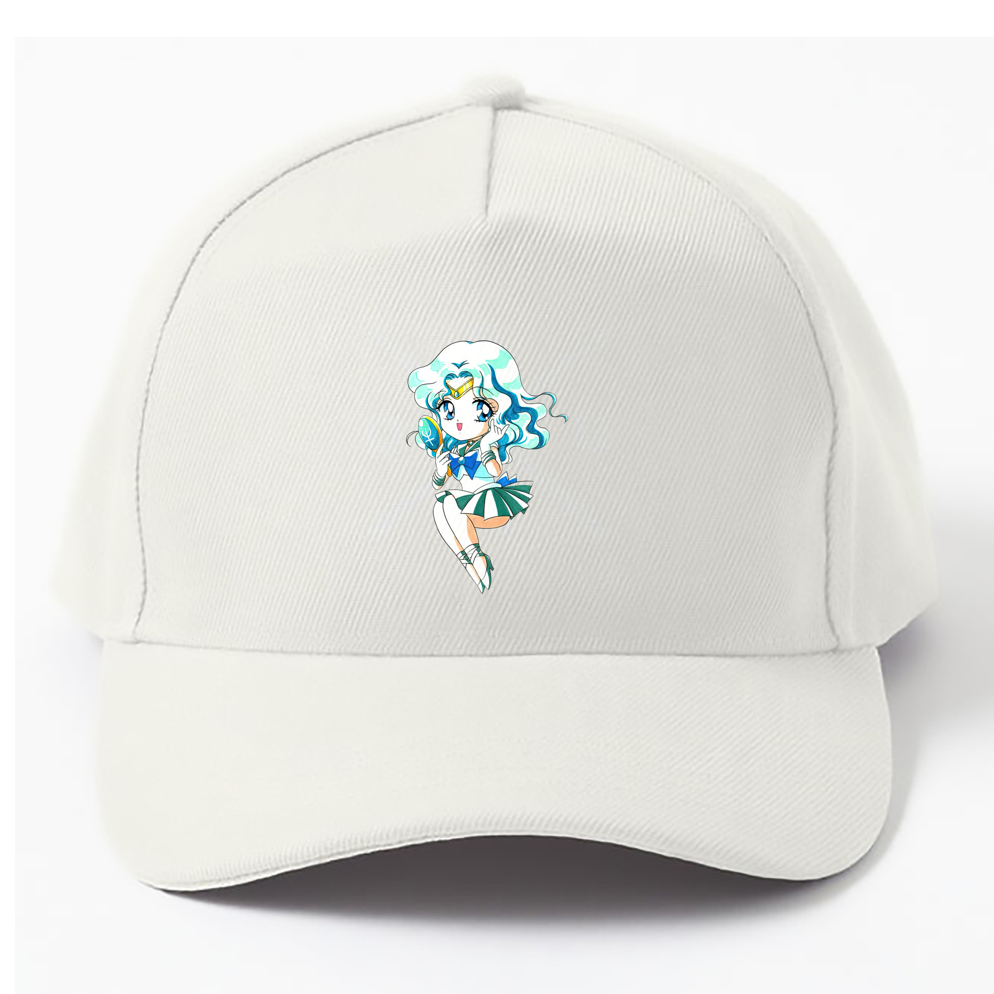 （画像用） 美少女戦士セーラームーン 海王 みちる（かいおう みちる） Sailor Moon Kaiou Michiru ベースボールキャップ 綿100％ 男女兼用 帽子 スポーツ