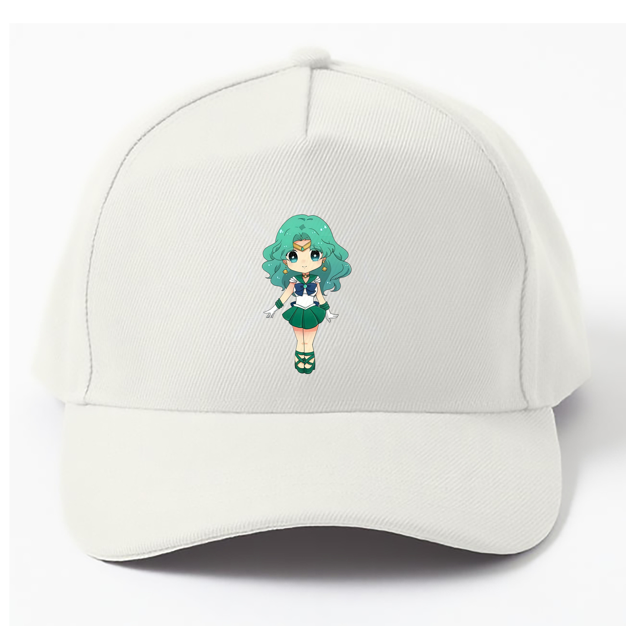 （画像用） 美少女戦士セーラームーン 海王 みちる（かいおう みちる） Sailor Moon Kaiou Michiru ベースボールキャップ 綿100％ 男女兼用 帽子 スポーツ