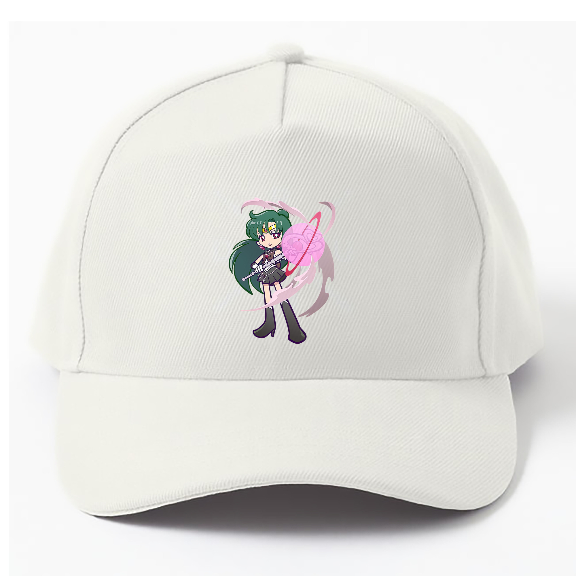 （画像用） 美少女戦士セーラームーン 冥王せつな Sailor Moon Meiou Setsuna ベースボールキャップ 綿100％ 男女兼用 帽子 スポーツ